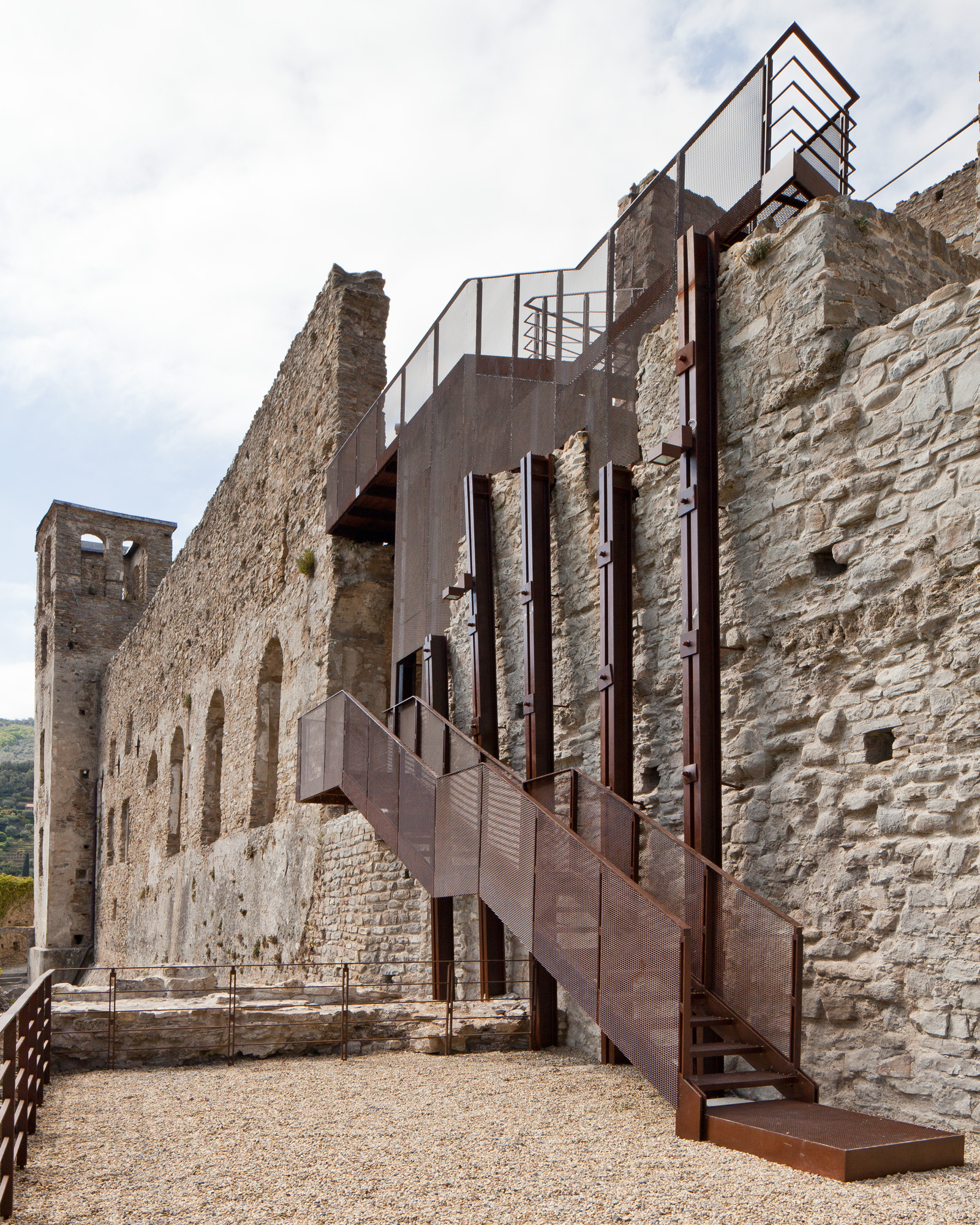 意大利多尔恰夸古堡修复项目 Castello dei Doria / LD+SR architetti|ART-Arrakis | 建筑室内设计的创新与灵感