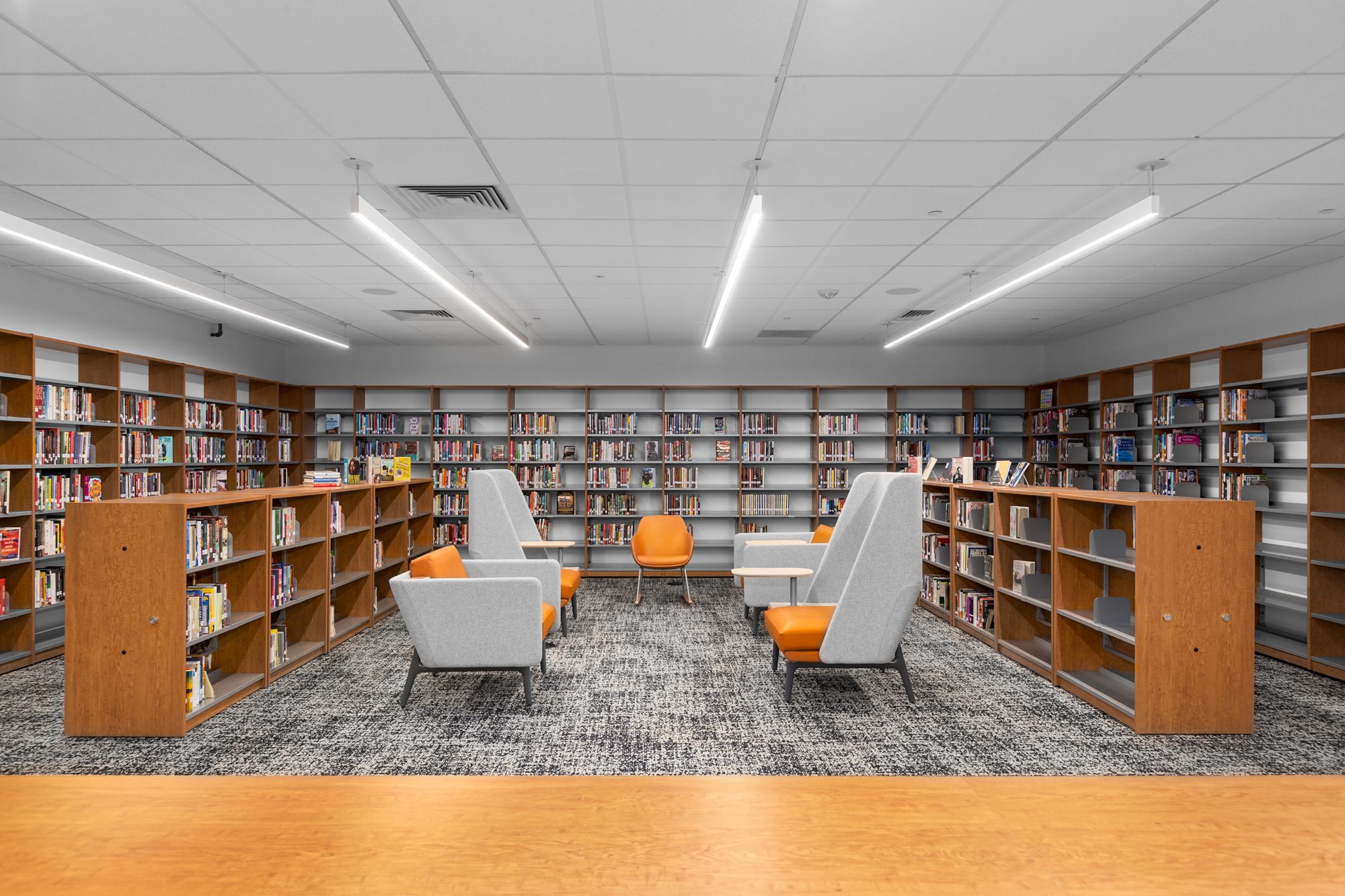 克莱顿高中图书馆|ART-Arrakis | 建筑室内设计的创新与灵感