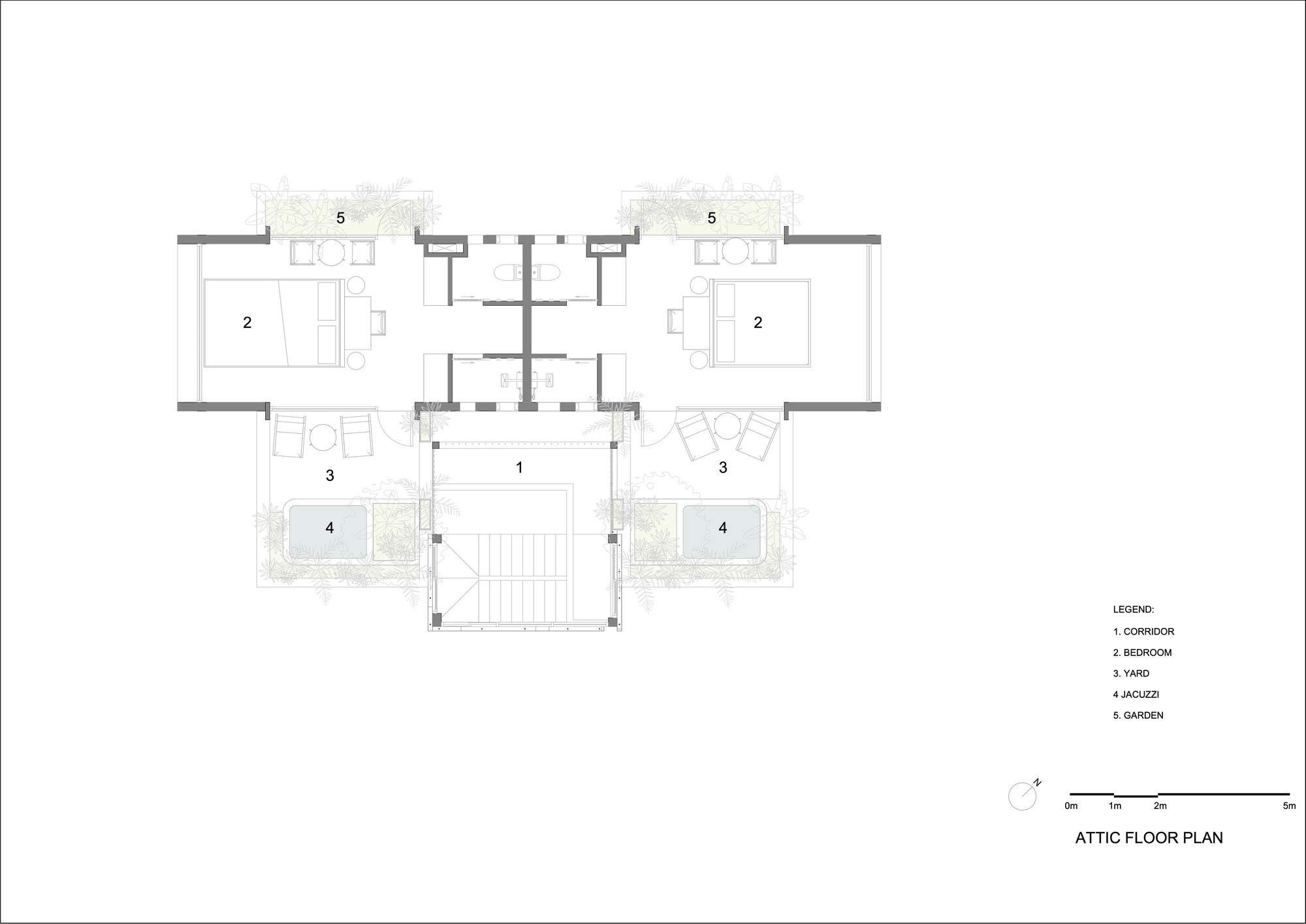 图片[2]|渔网连接悬浮水泥盒，Thalia 精品酒店 / Ho Khue Architects|ART-Arrakis | 建筑室内设计的创新与灵感