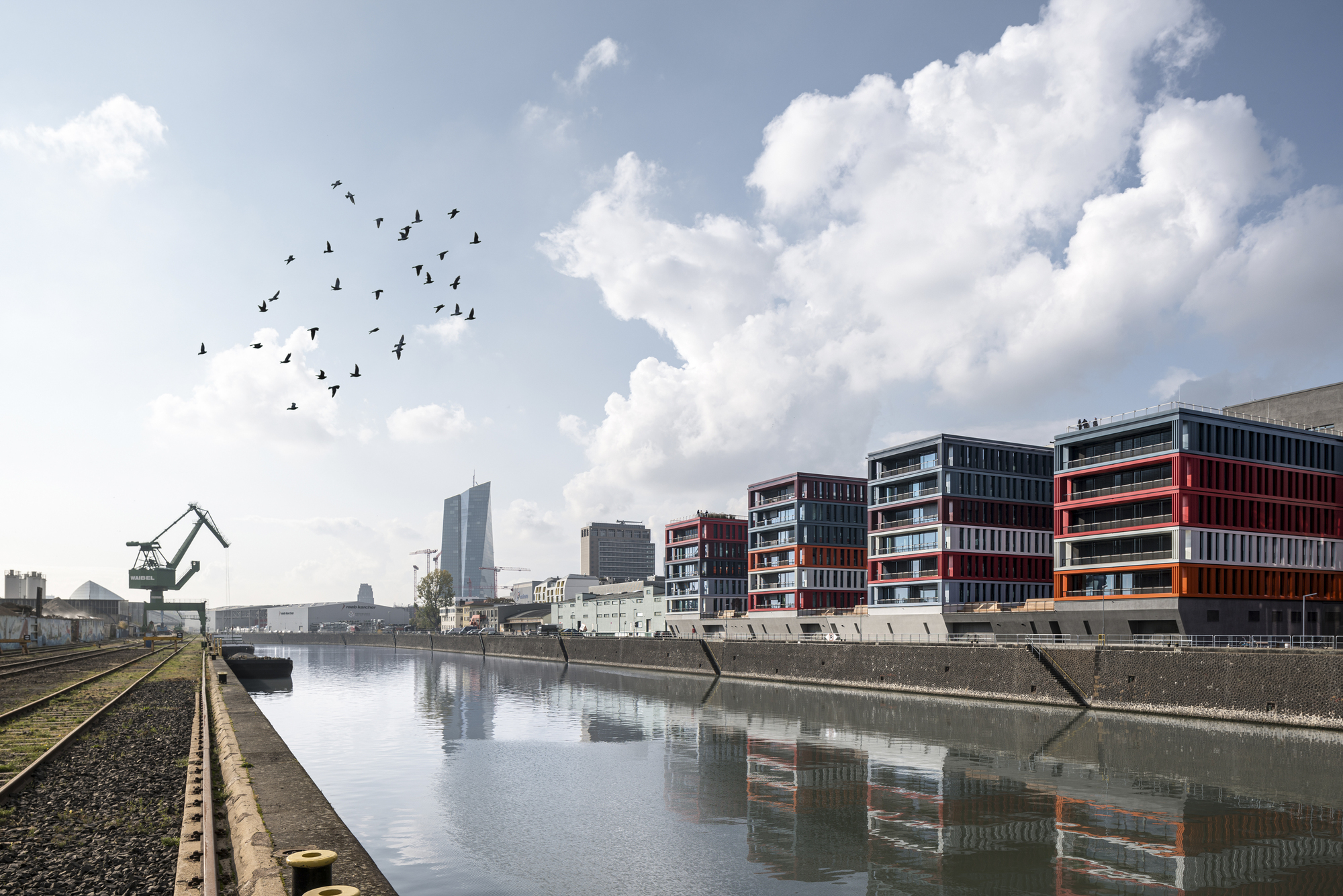 法兰克福海滨办公楼 The Docks / Meixner Schlüter Wendt|ART-Arrakis | 建筑室内设计的创新与灵感