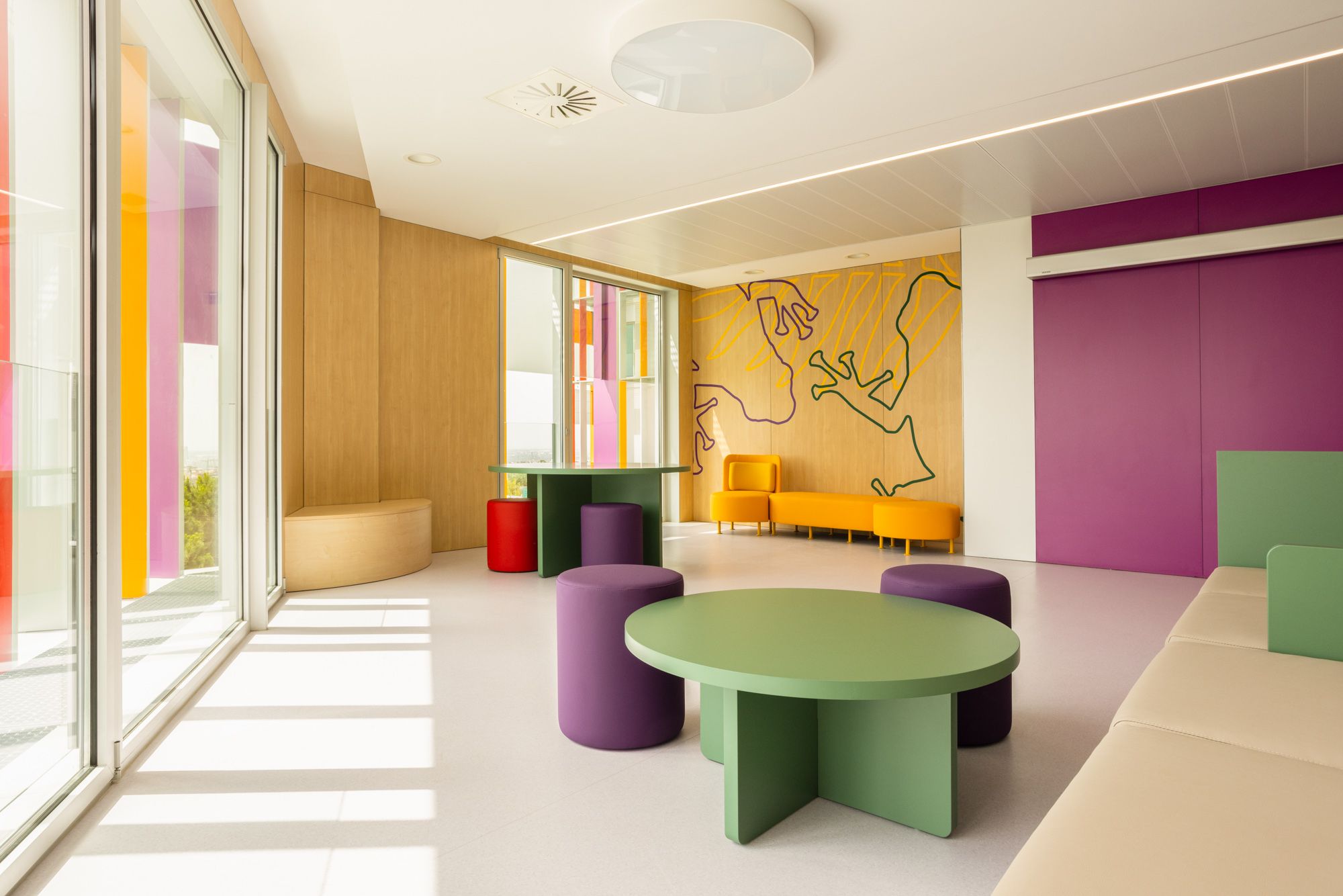 图片[6]|巴塞罗那癌症儿科中心|ART-Arrakis | 建筑室内设计的创新与灵感