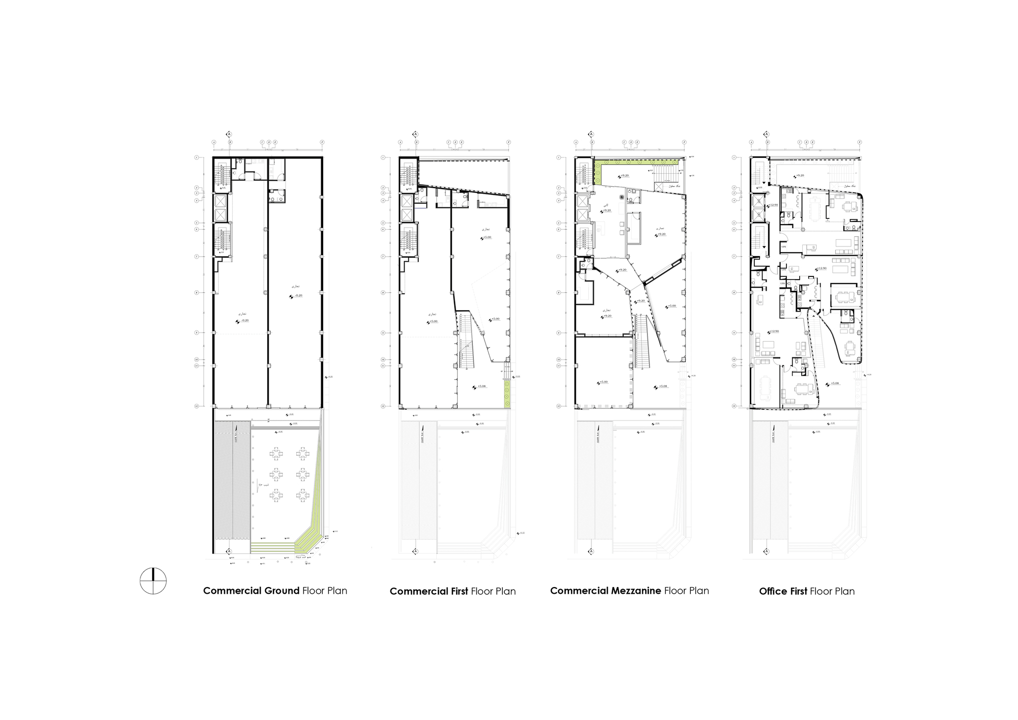 图片[3]|砖的形式，希特拉办公及商业大楼 / Hooba Design|ART-Arrakis | 建筑室内设计的创新与灵感