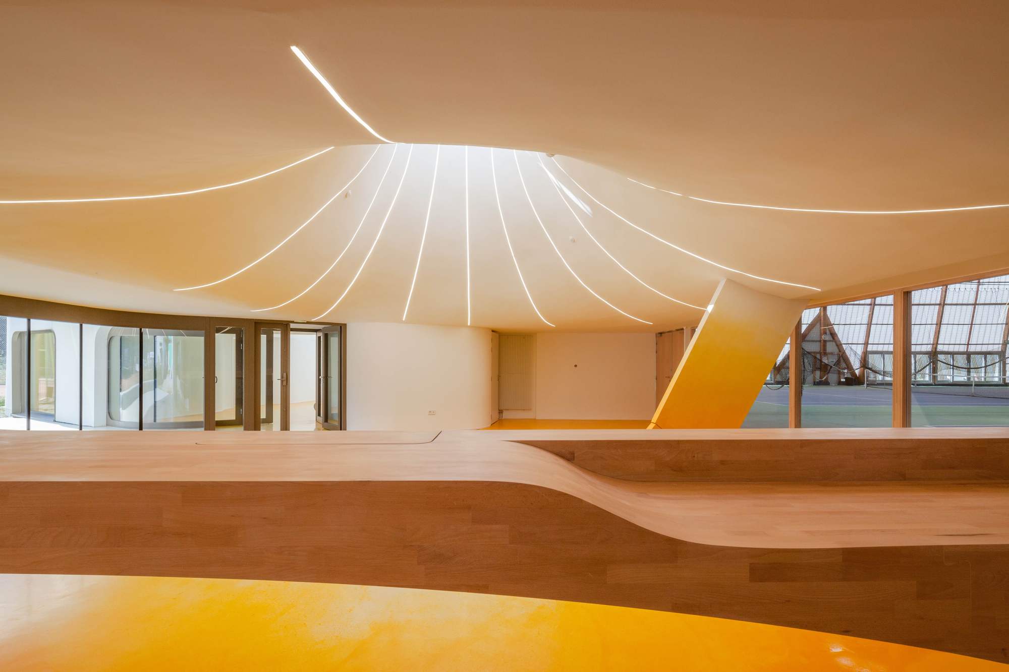 图片[1]|斯特拉斯堡网球俱乐部  / Paul Le Quernec|ART-Arrakis | 建筑室内设计的创新与灵感