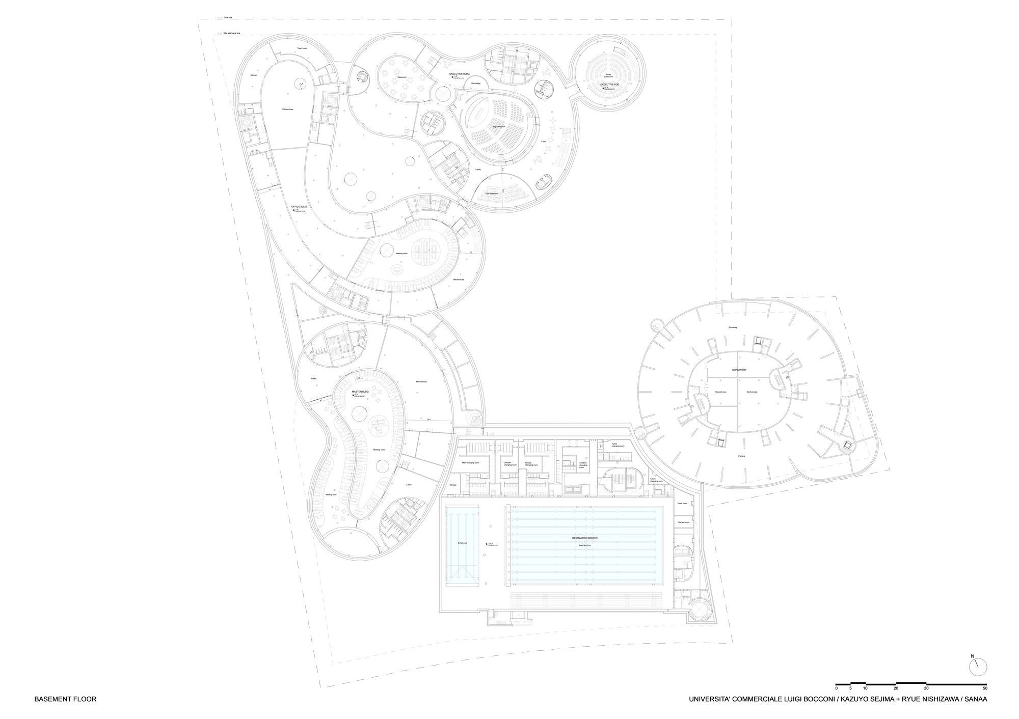 图片[2]|博科尼大学城市新校区 / SANAA|ART-Arrakis | 建筑室内设计的创新与灵感