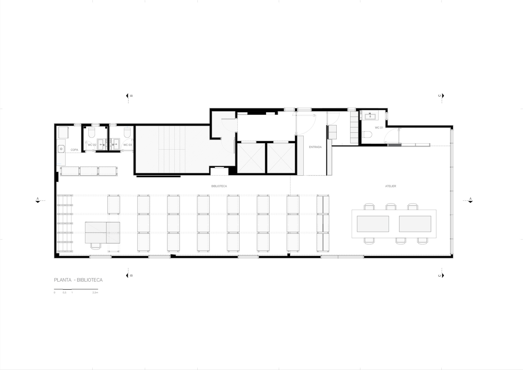 图片[6]|可移动金属书架，GB65 办公室 & 图书馆空间 / Metro Arquitetos Associados|ART-Arrakis | 建筑室内设计的创新与灵感
