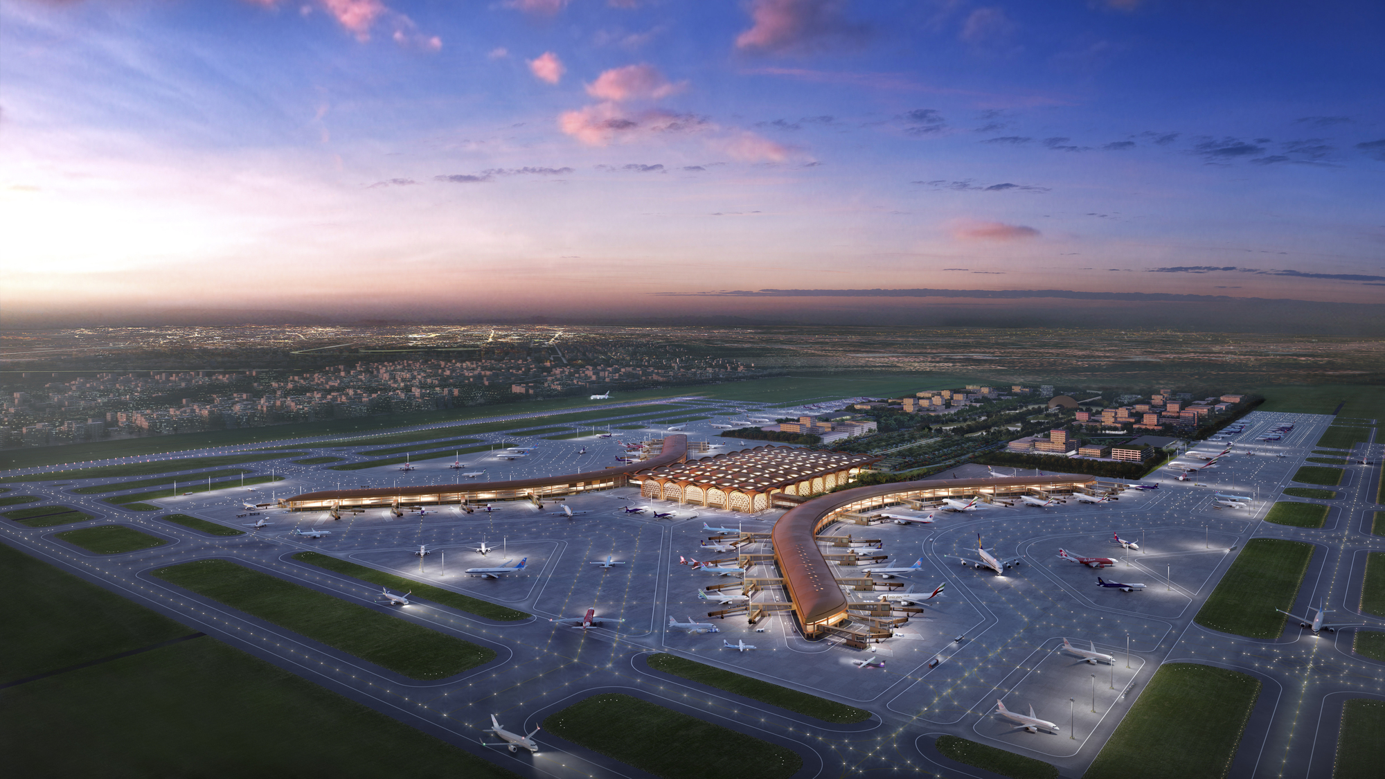 福斯特事务所‘柬埔寨机场 Techo’正在建设中，最环保机场之一|ART-Arrakis | 建筑室内设计的创新与灵感
