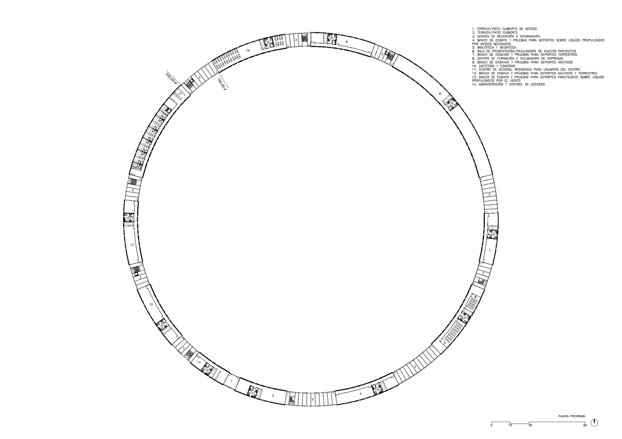 图片[4]|巨型‘漂浮’圆环，El Anillo 国际体育创新中心 / José MaríaSánchez García|ART-Arrakis | 建筑室内设计的创新与灵感