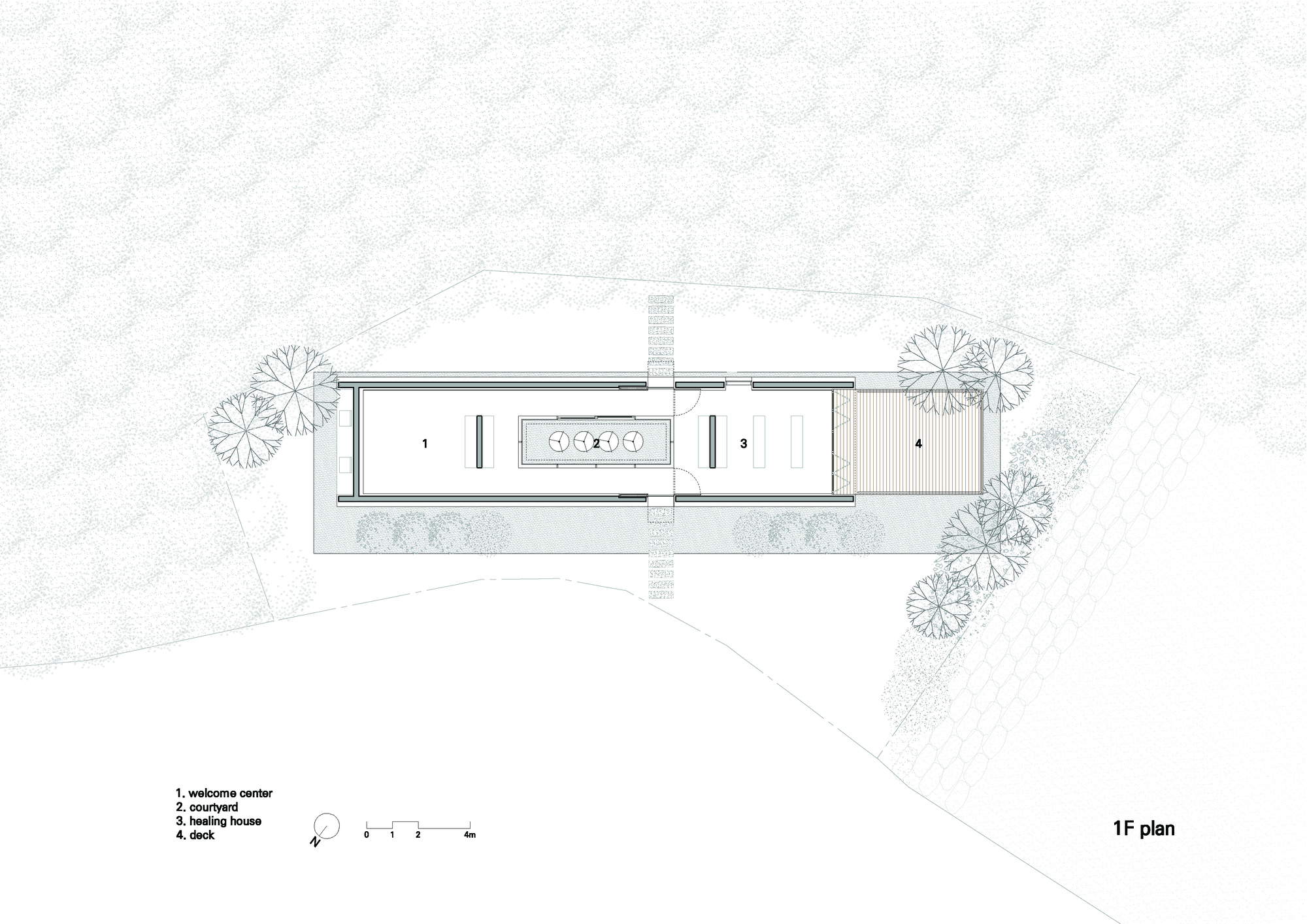 图片[2]|林间健康中心 / D.LIM architects|ART-Arrakis | 建筑室内设计的创新与灵感