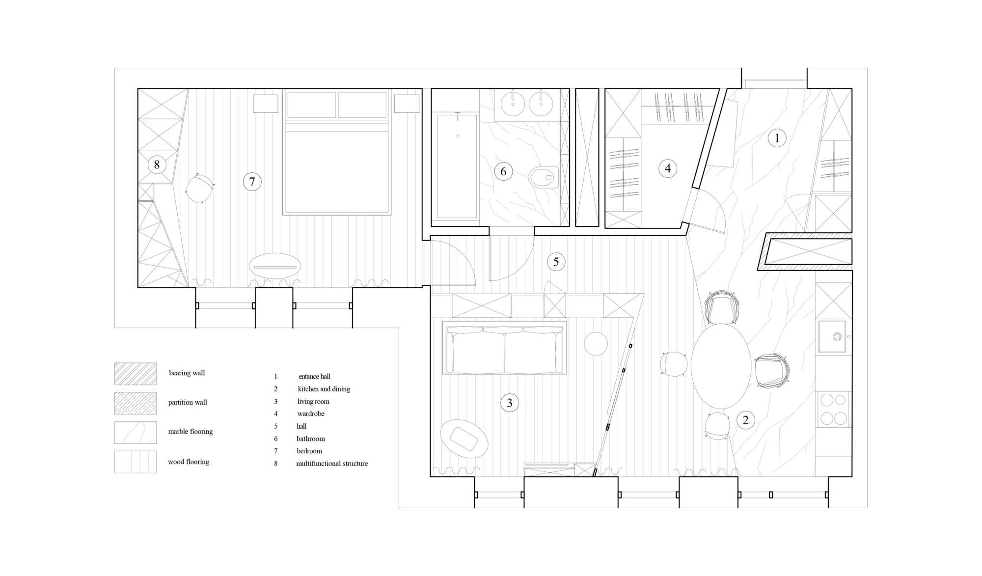 图片[14]|莫斯科小型公寓|ART-Arrakis | 建筑室内设计的创新与灵感