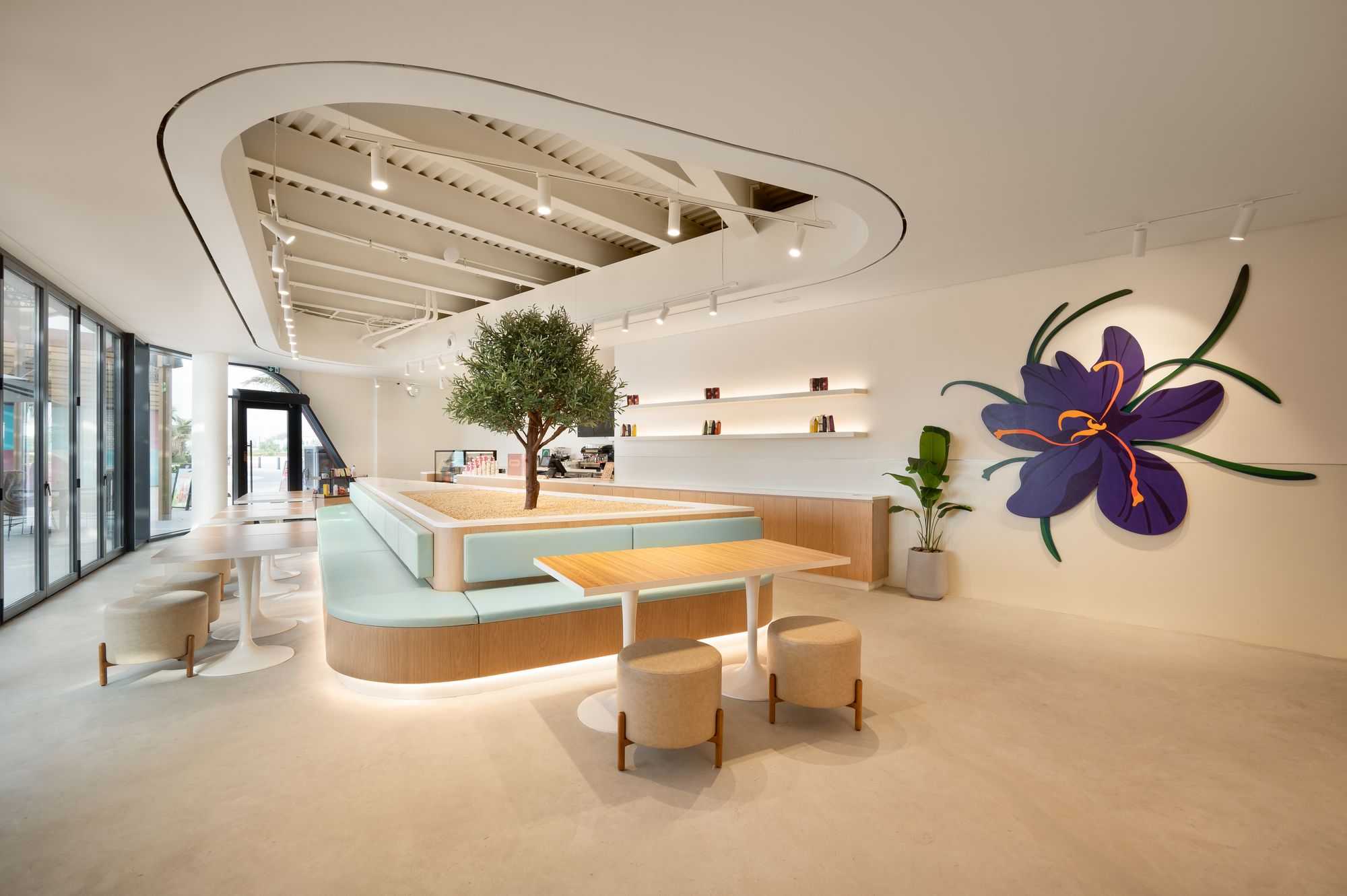 菲丽咖啡馆Al Heera海滩|ART-Arrakis | 建筑室内设计的创新与灵感