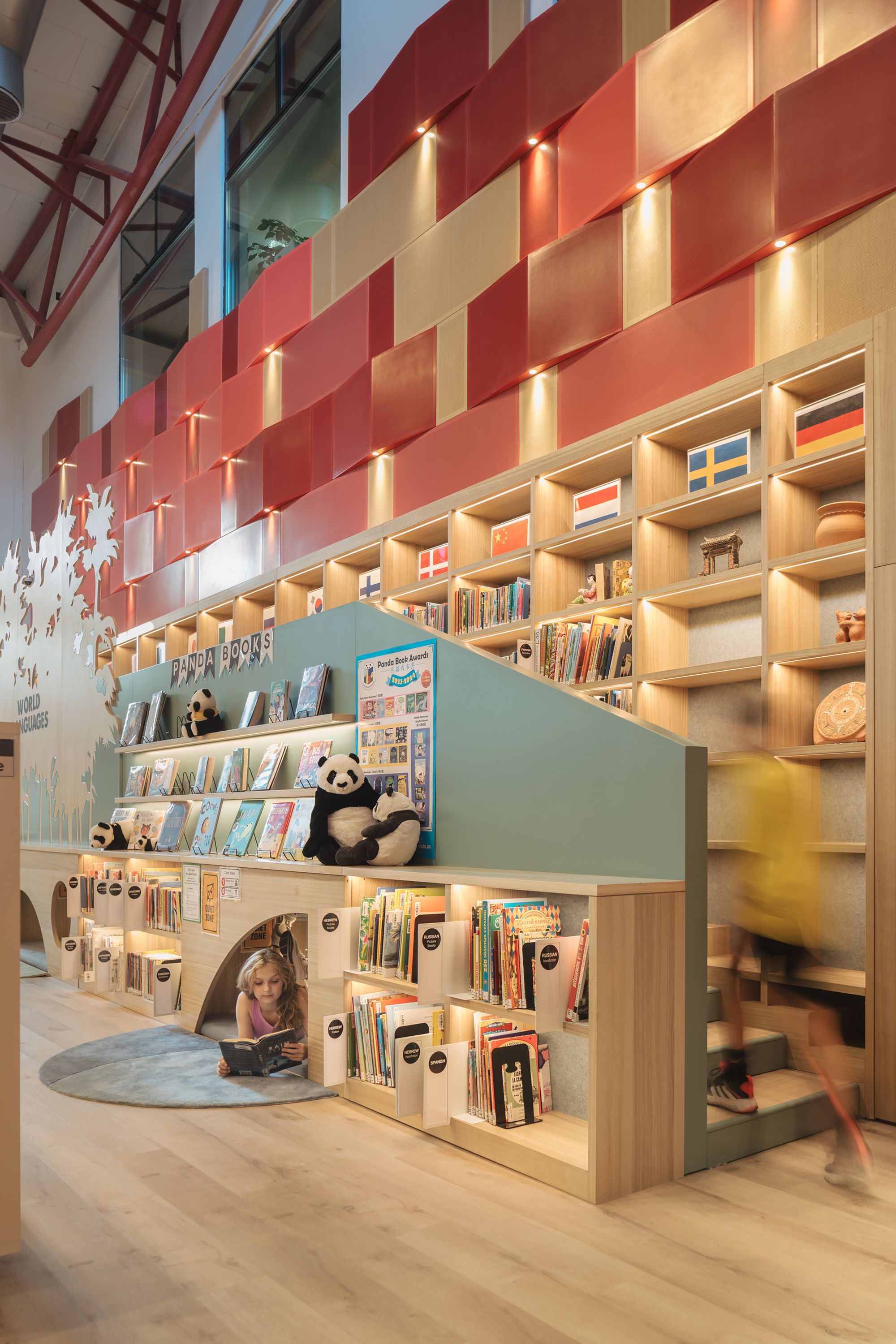 图片[5]|北京西部学院——小学图书馆改造|ART-Arrakis | 建筑室内设计的创新与灵感