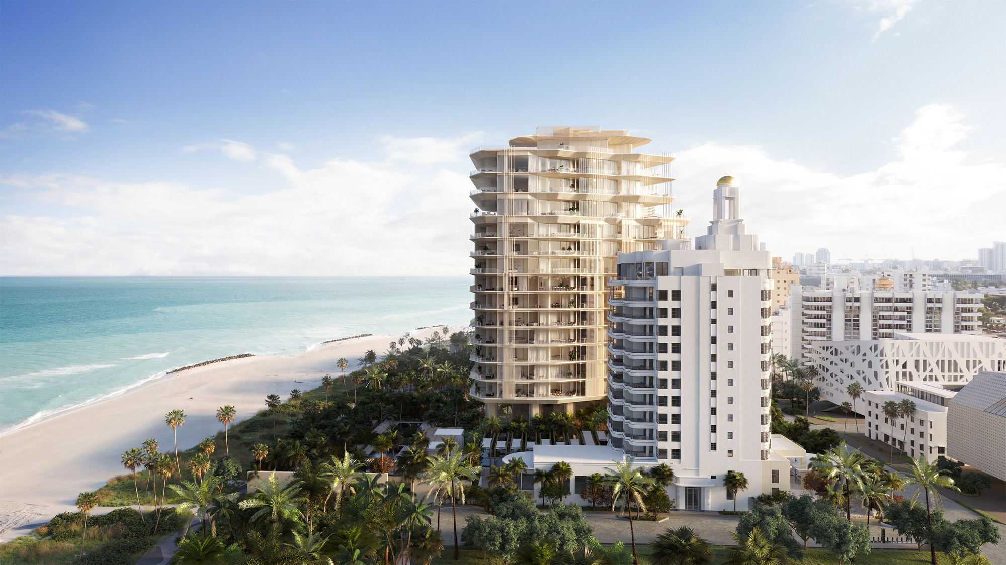 隈研吾美国第一栋住宅：安缦迈阿密海滨公寓|ART-Arrakis | 建筑室内设计的创新与灵感
