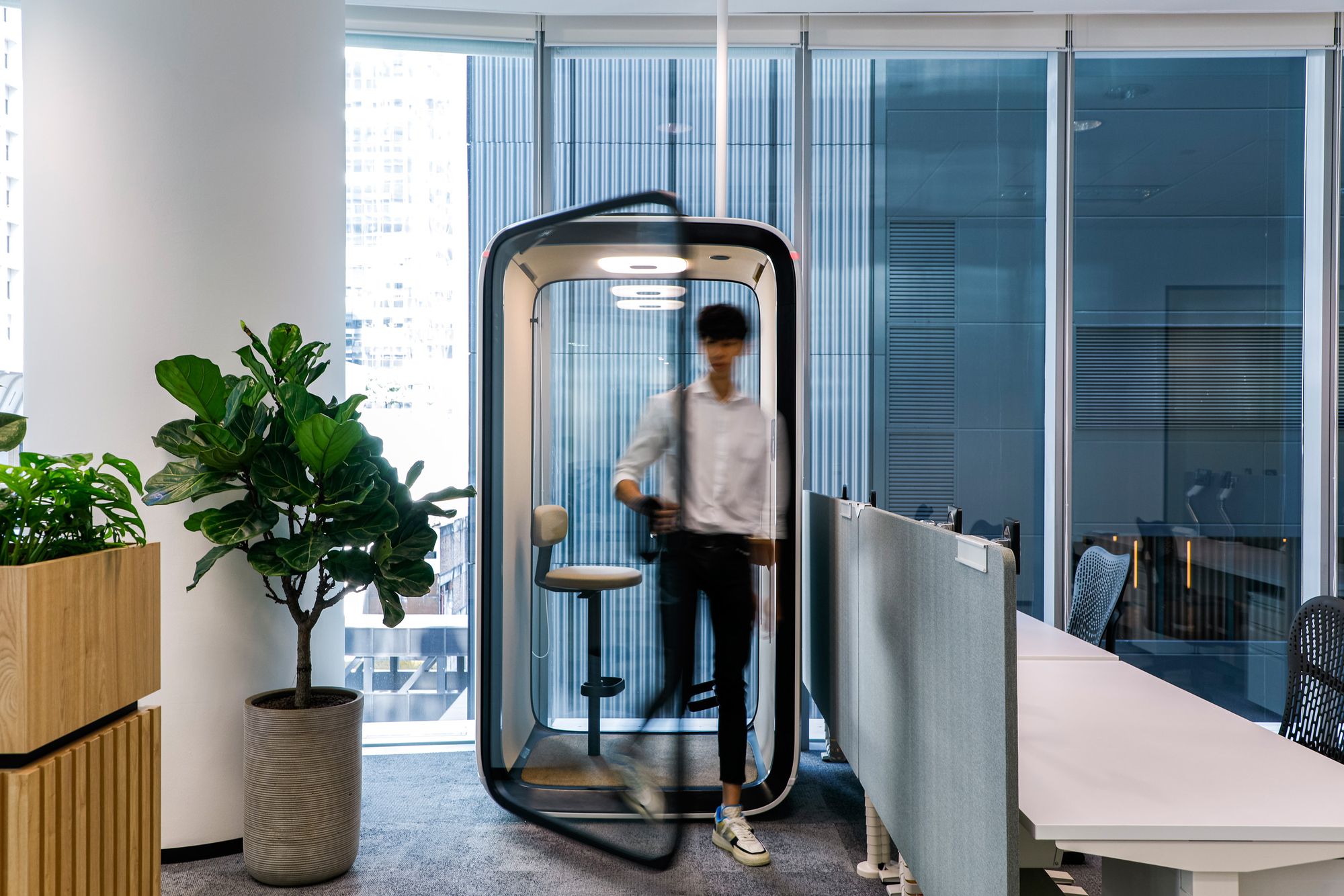 图片[4]|保密金融客户办公室——新加坡|ART-Arrakis | 建筑室内设计的创新与灵感