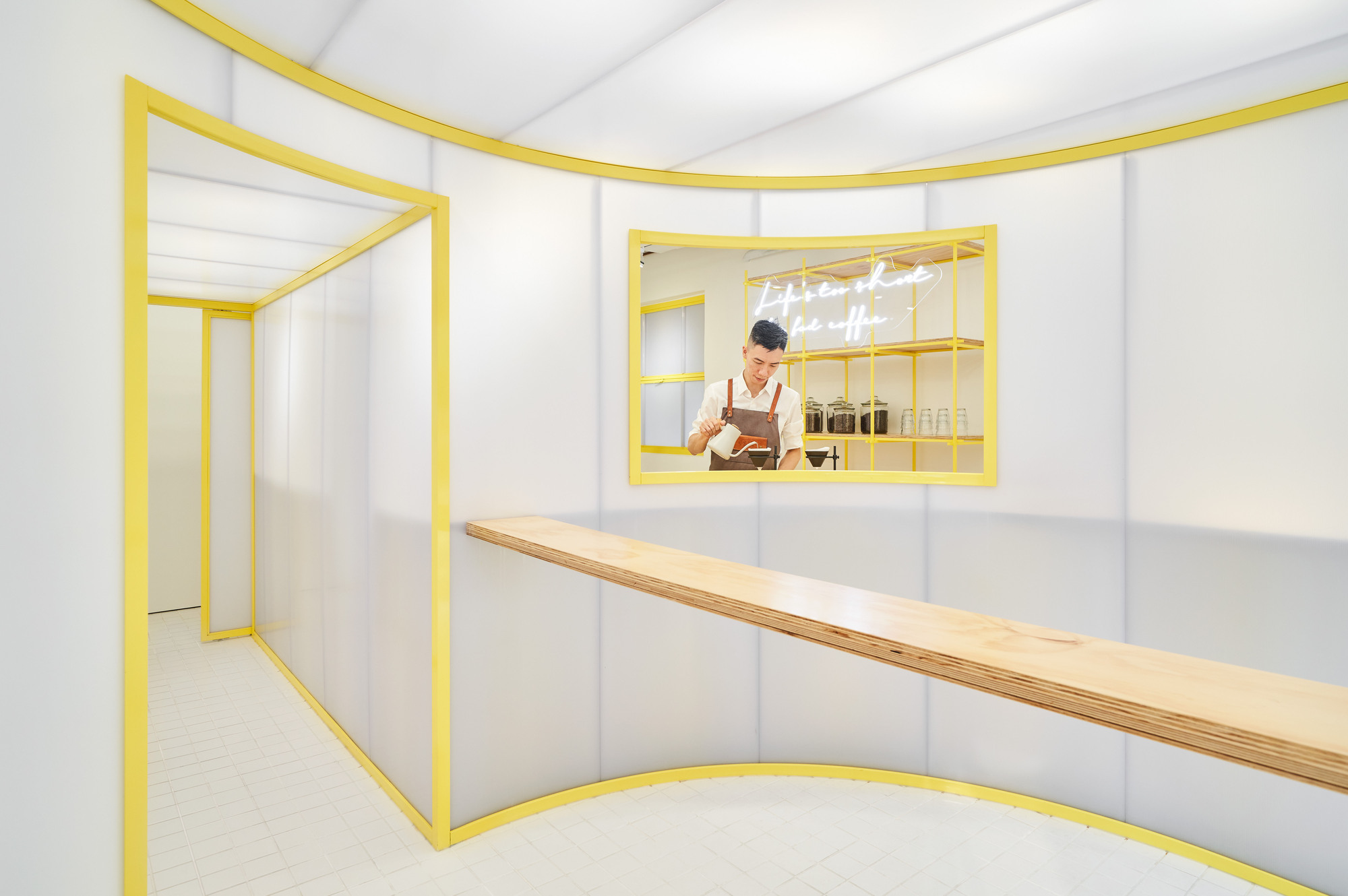 图片[1]|剪影立面，FSW 社区咖啡实验室 / Phoebe Says Wow Architects|ART-Arrakis | 建筑室内设计的创新与灵感