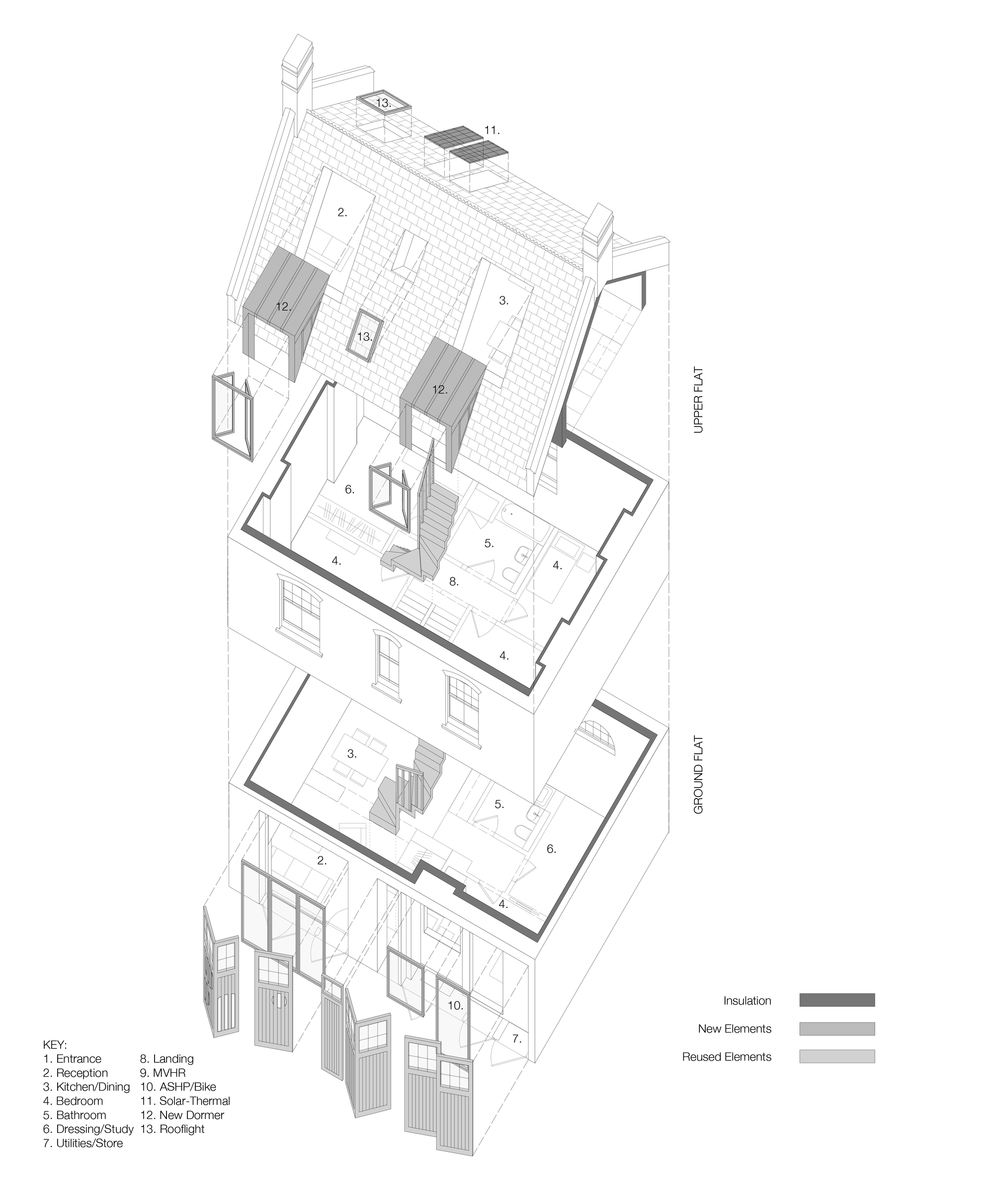 图片[2]|马厩改造，Good Mews Story 公寓 / Sanya Polescuk Architects|ART-Arrakis | 建筑室内设计的创新与灵感