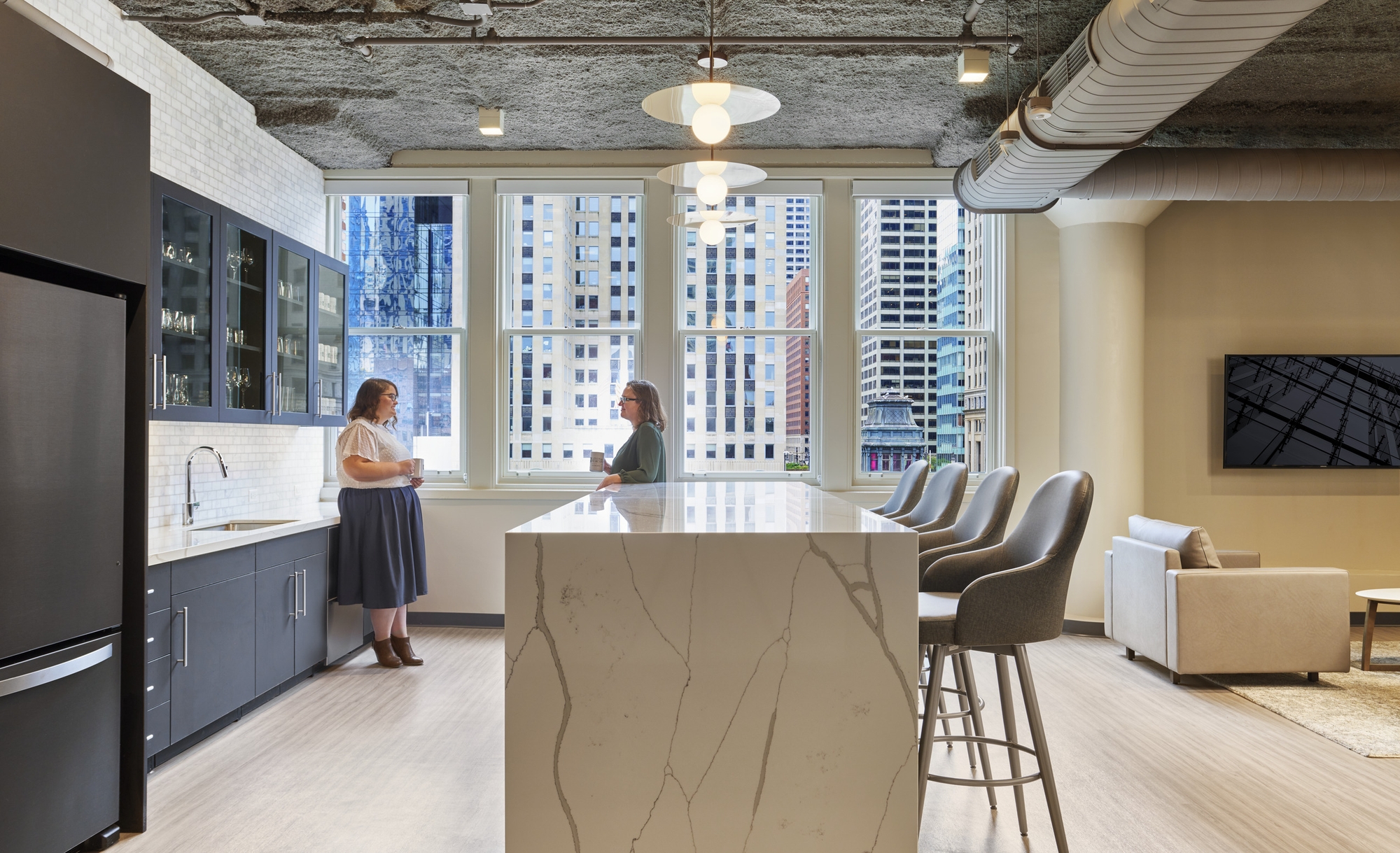 图片[4]|Levin和Perconti办公室——芝加哥|ART-Arrakis | 建筑室内设计的创新与灵感