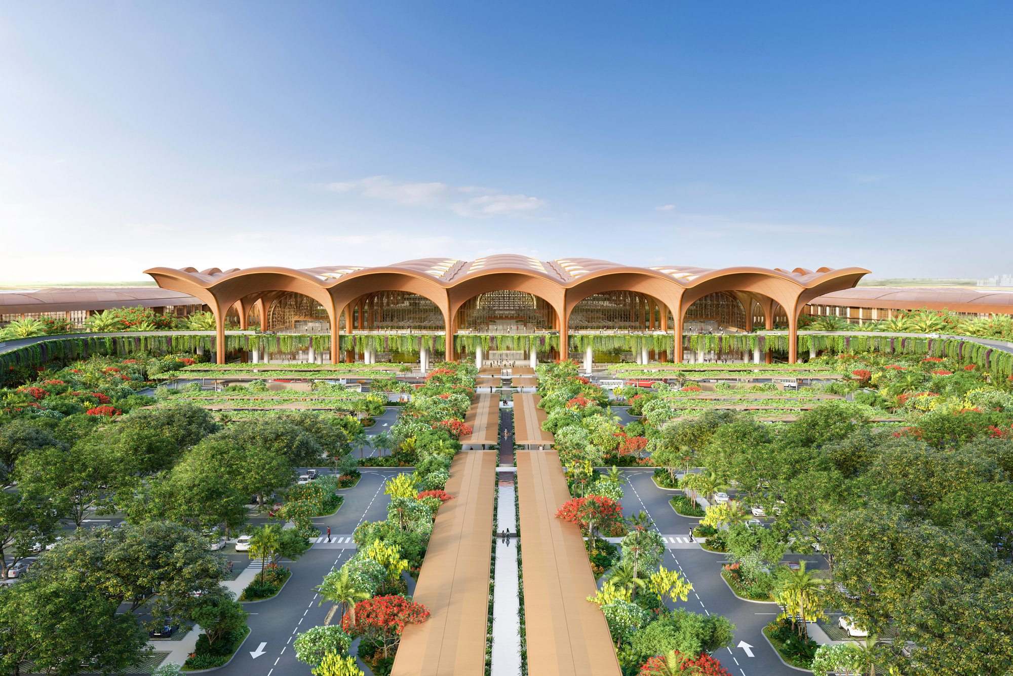 图片[1]|福斯特事务所‘柬埔寨机场 Techo’正在建设中，最环保机场之一|ART-Arrakis | 建筑室内设计的创新与灵感