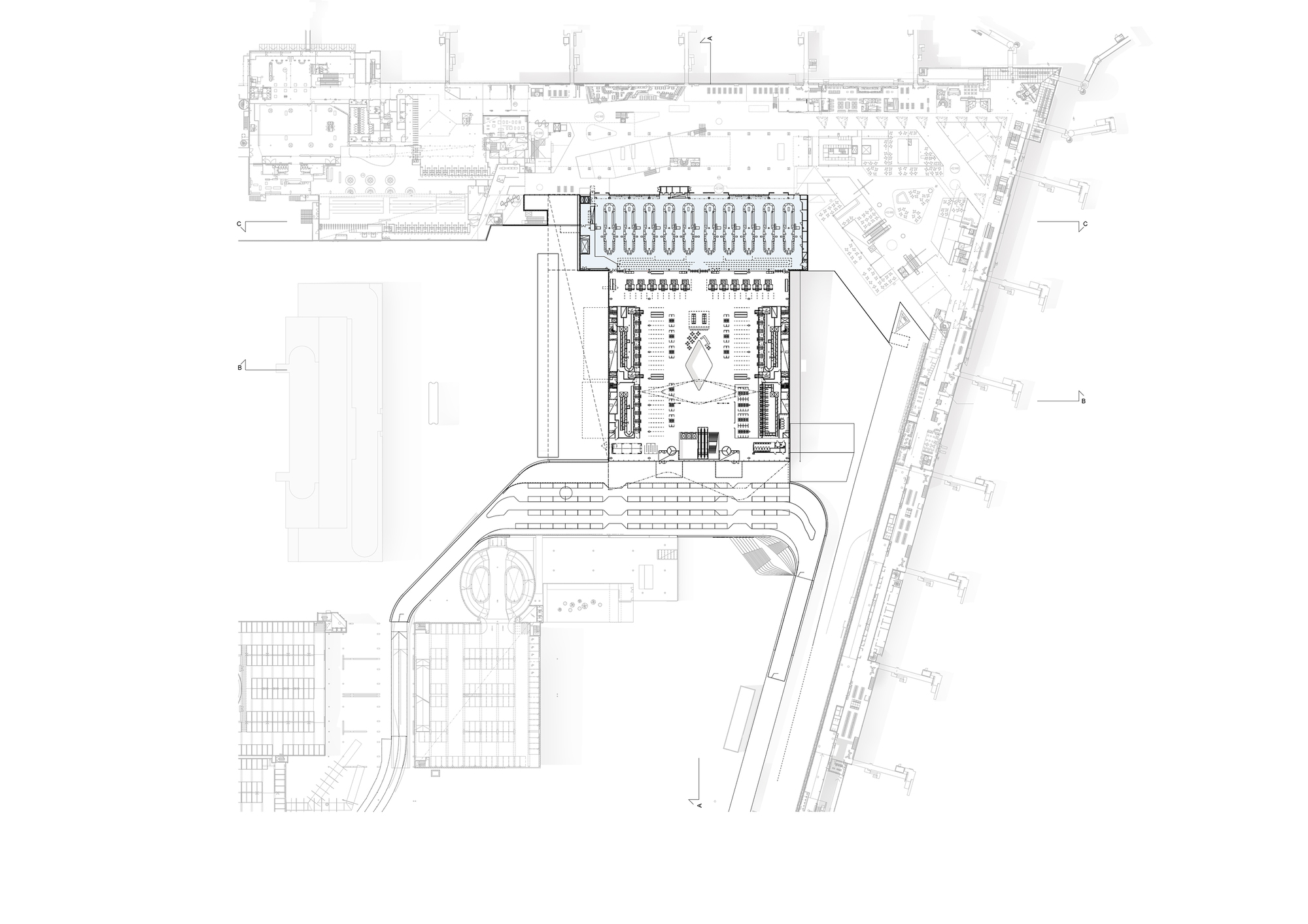 图片[3]|赫尔辛基机场扩建，倒置的‘等高线地图’ / ALA Architects|ART-Arrakis | 建筑室内设计的创新与灵感