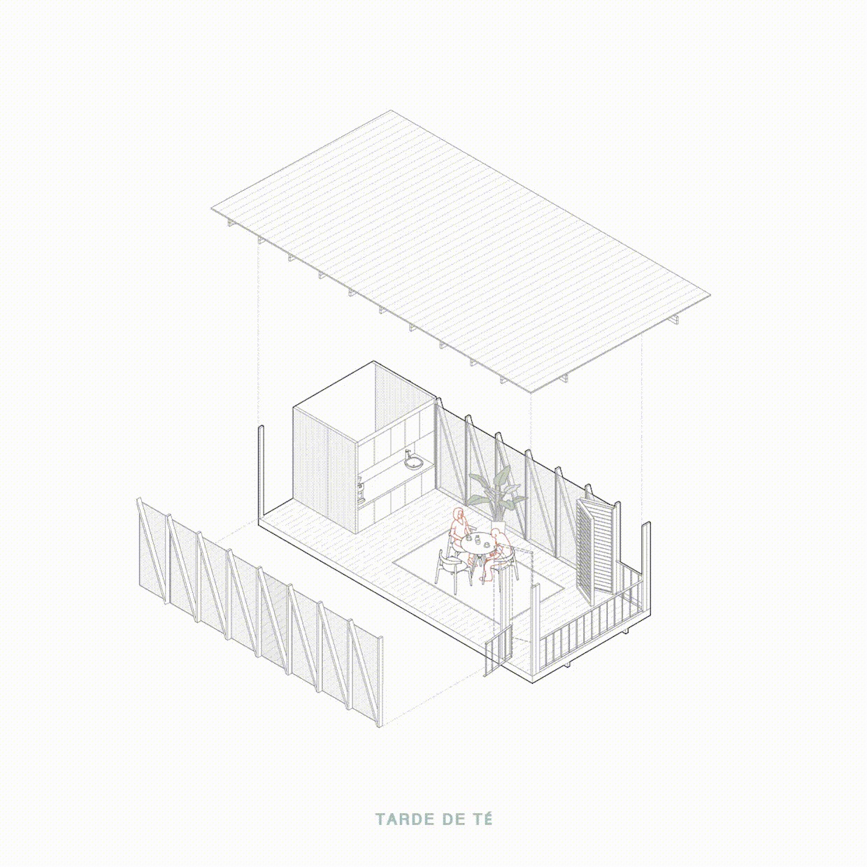 图片[2]|厄瓜多尔木构茶室，嵌入水渠 / Natura Futura Arquitectura|ART-Arrakis | 建筑室内设计的创新与灵感