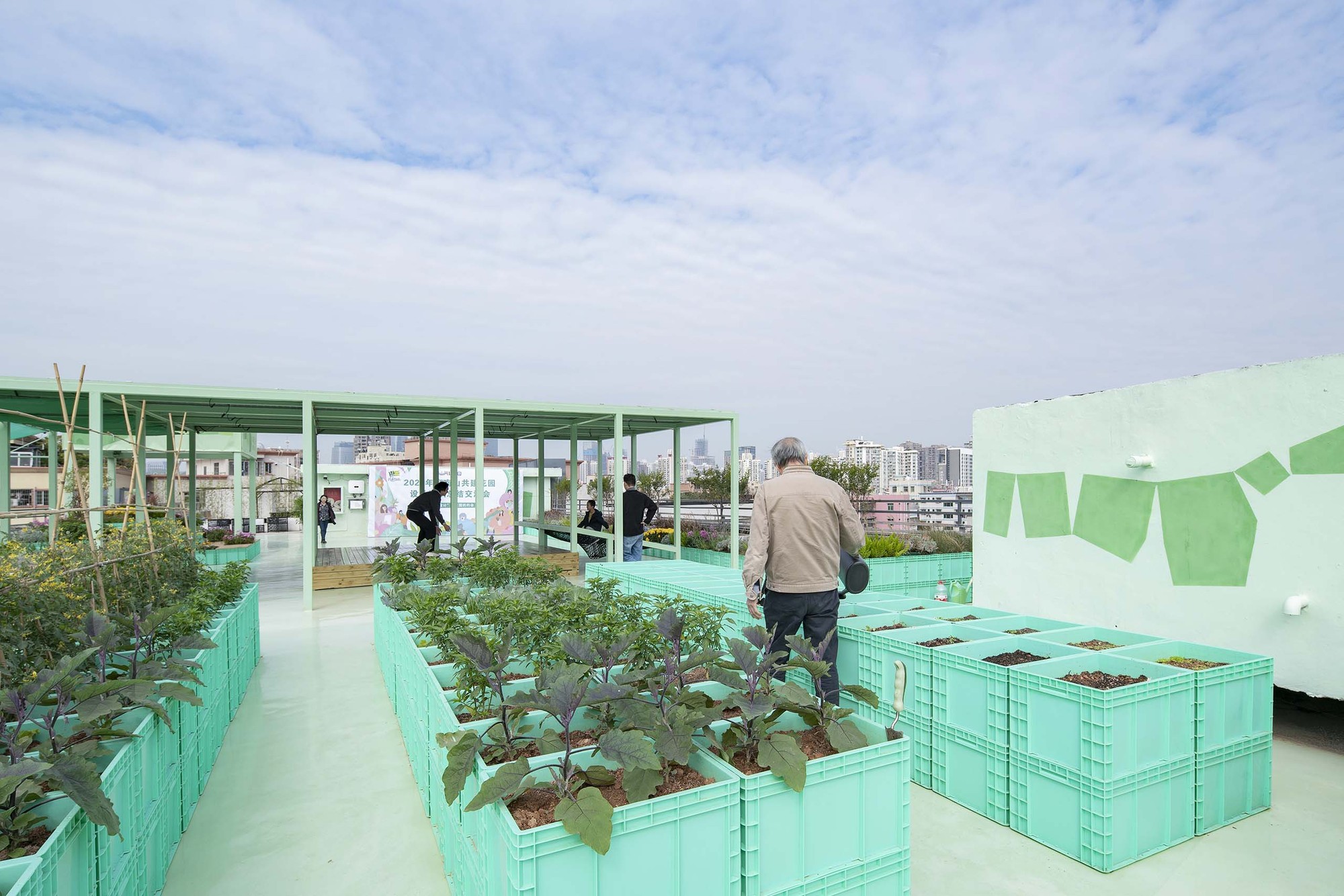 图片[2]|南园绿云屋顶共建花园 / 一十一建筑|ART-Arrakis | 建筑室内设计的创新与灵感
