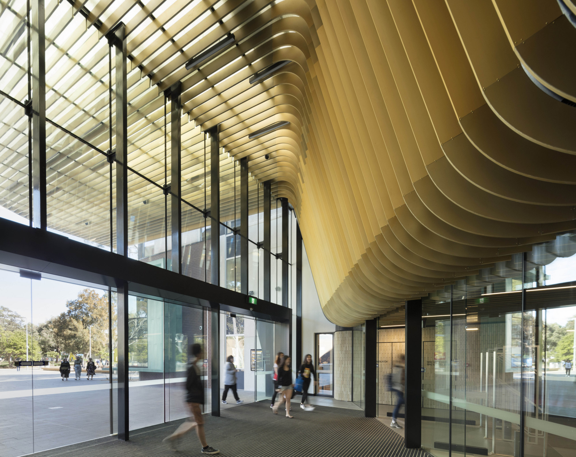 莫纳什大学克莱顿校区-Louis Matheson爵士图书馆|ART-Arrakis | 建筑室内设计的创新与灵感
