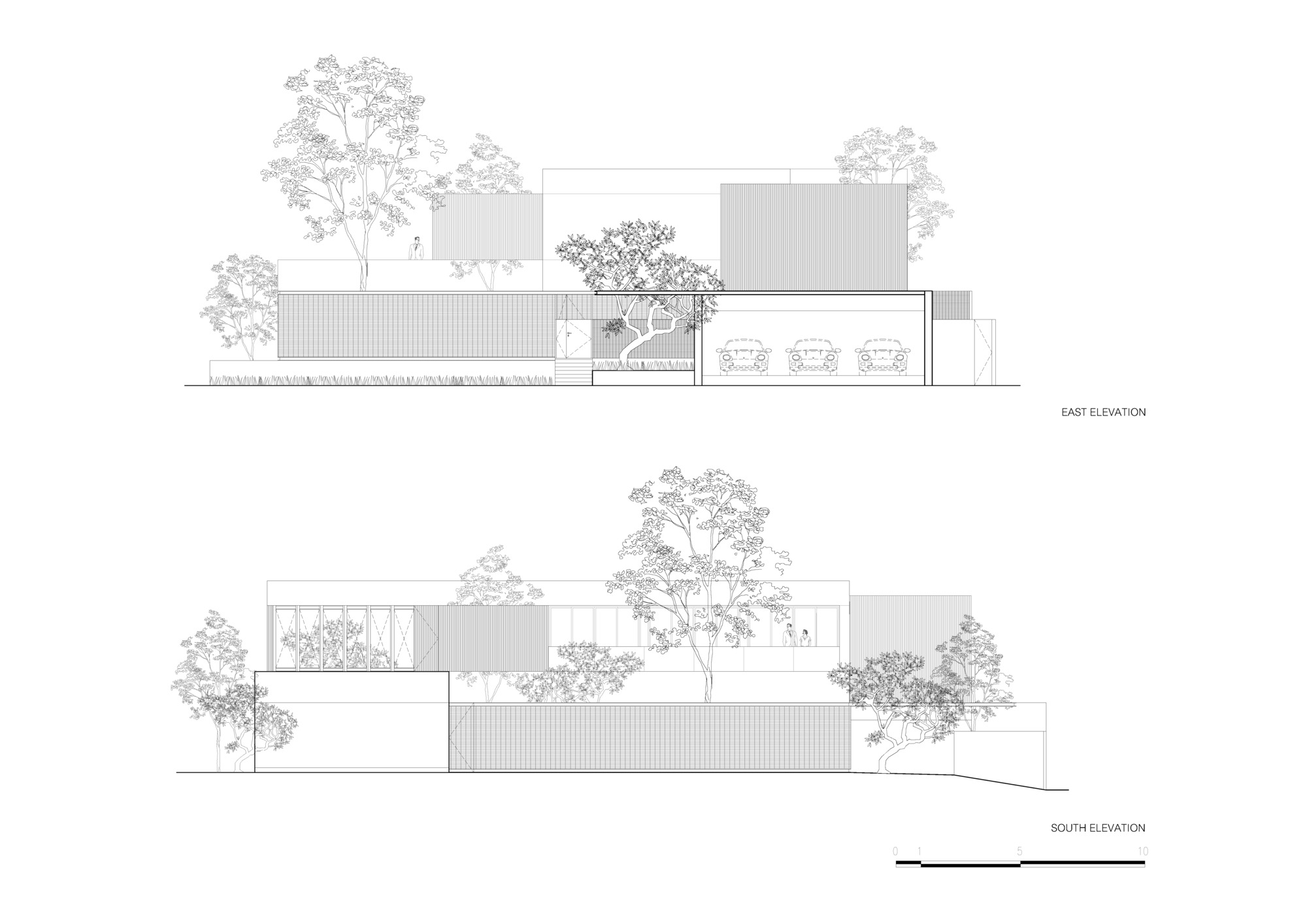 图片[6]|开放与私密，五组庭院的屏风面纱之家 / Ayutt and Associates design|ART-Arrakis | 建筑室内设计的创新与灵感