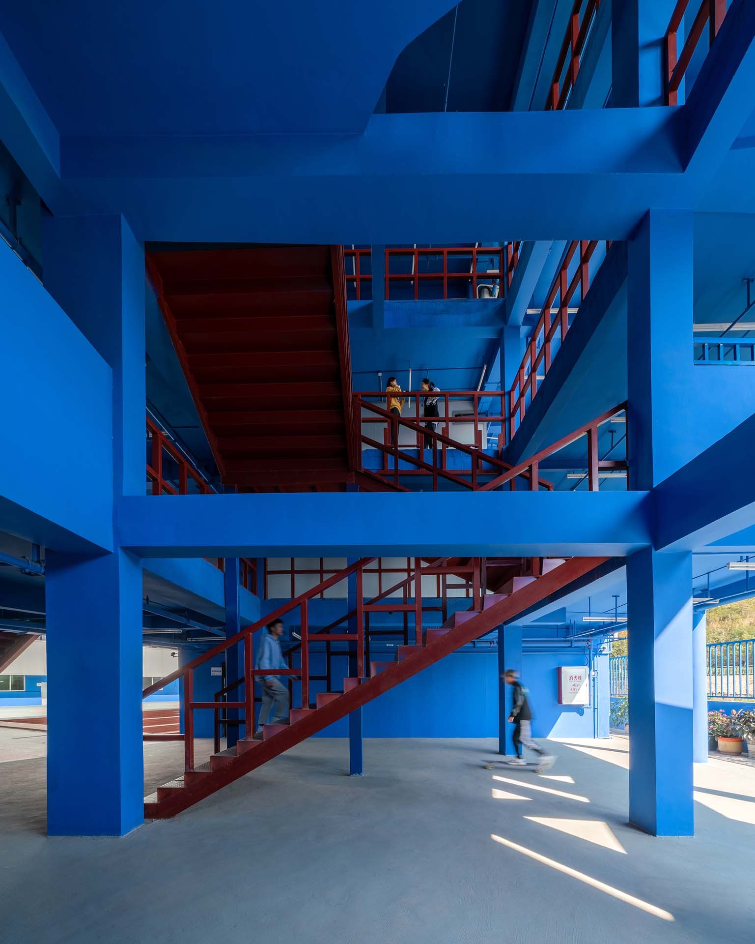 图片[7]|深圳蓝白艺术院校 / 万社设计|ART-Arrakis | 建筑室内设计的创新与灵感