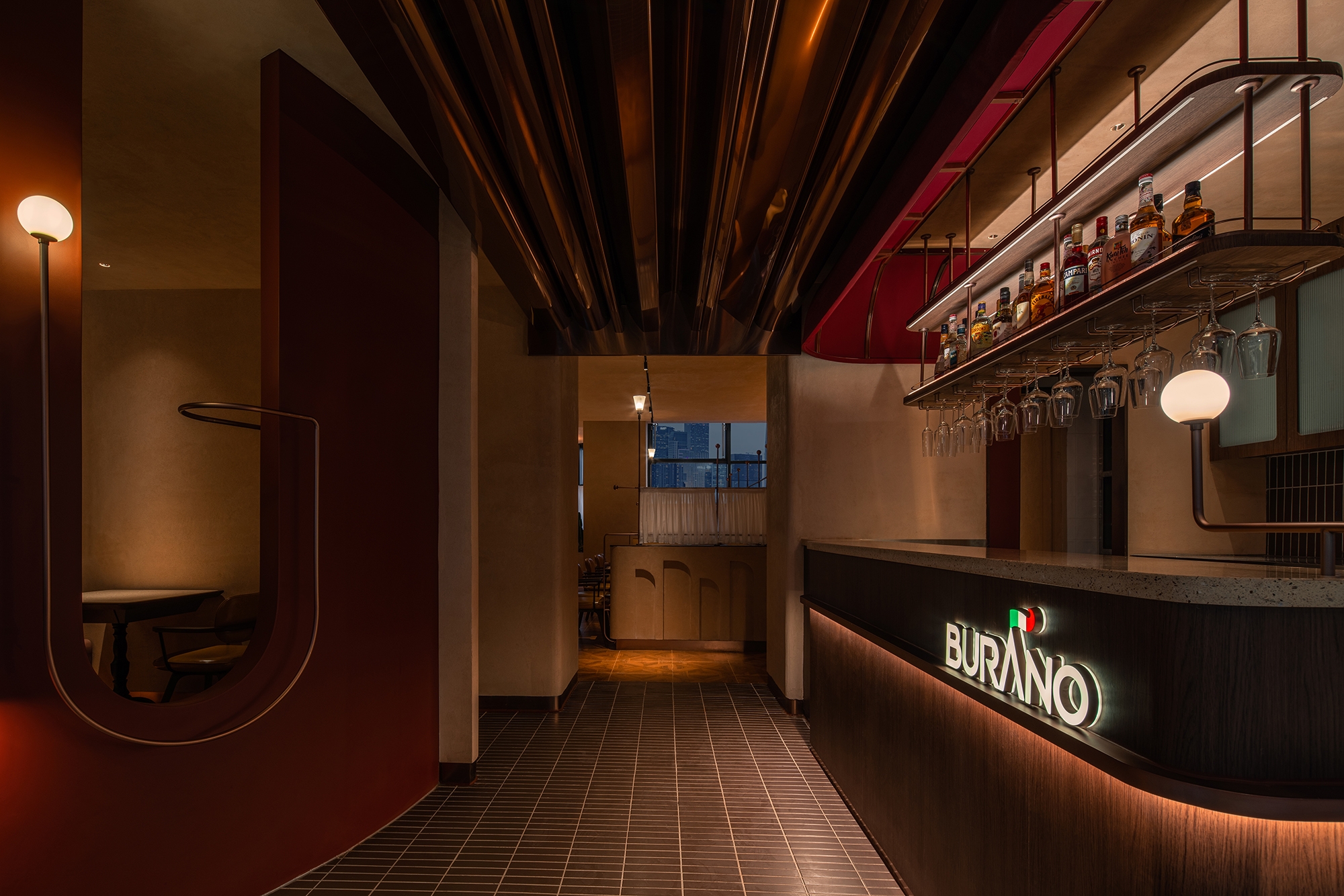 名城商城BURANO意大利餐厅|ART-Arrakis | 建筑室内设计的创新与灵感