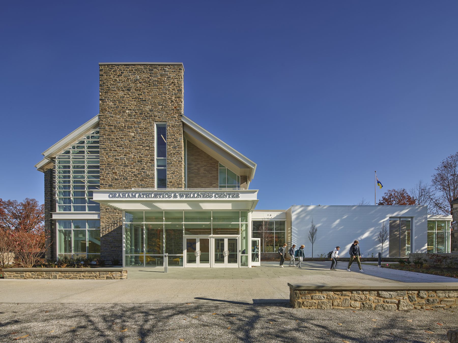 图片[4]|威廉宾夕法尼亚特许学校-格雷厄姆田径学校；健康中心|ART-Arrakis | 建筑室内设计的创新与灵感