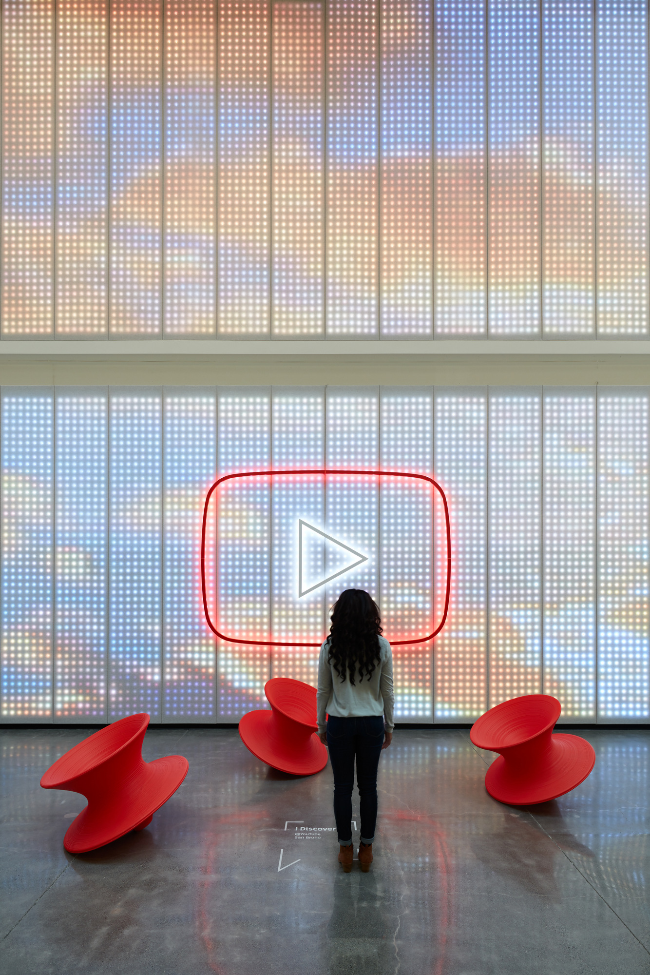 图片[7]|YouTube总部大厅-圣布鲁诺|ART-Arrakis | 建筑室内设计的创新与灵感