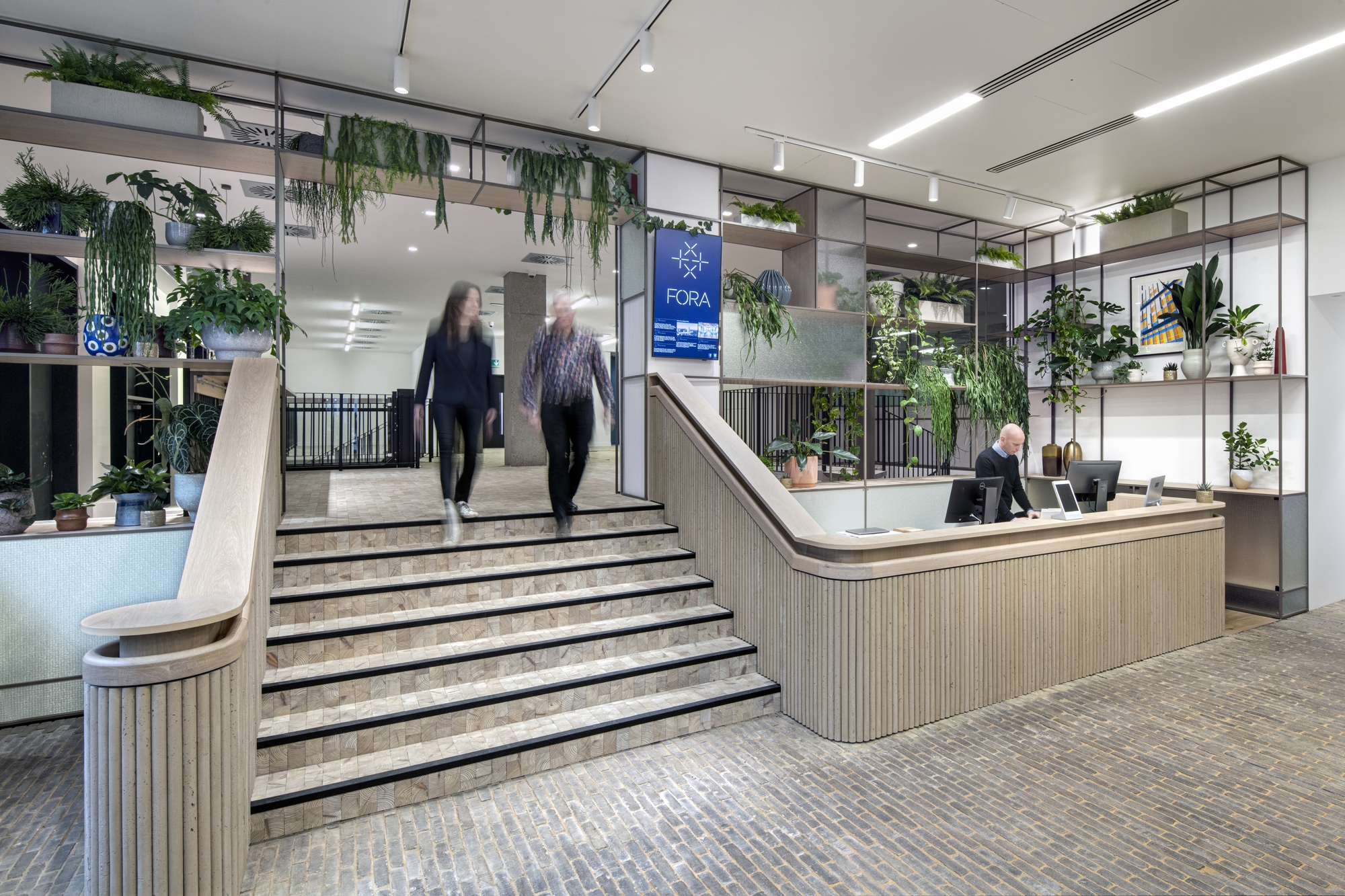 Fora Shoreditch Coworking Offices–伦敦|ART-Arrakis | 建筑室内设计的创新与灵感