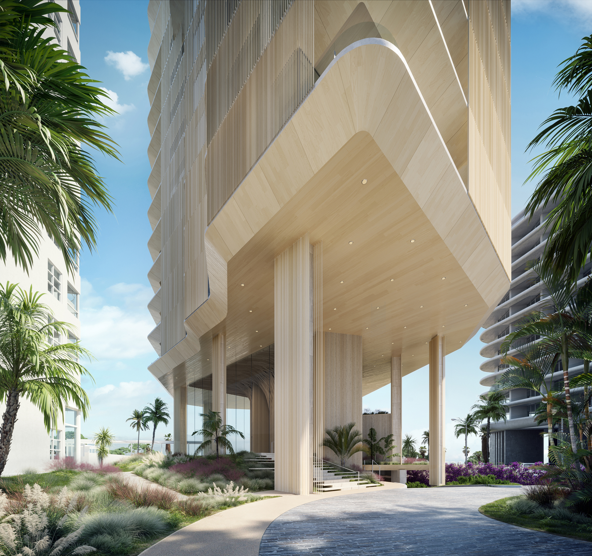 图片[1]|隈研吾美国第一栋住宅：安缦迈阿密海滨公寓|ART-Arrakis | 建筑室内设计的创新与灵感