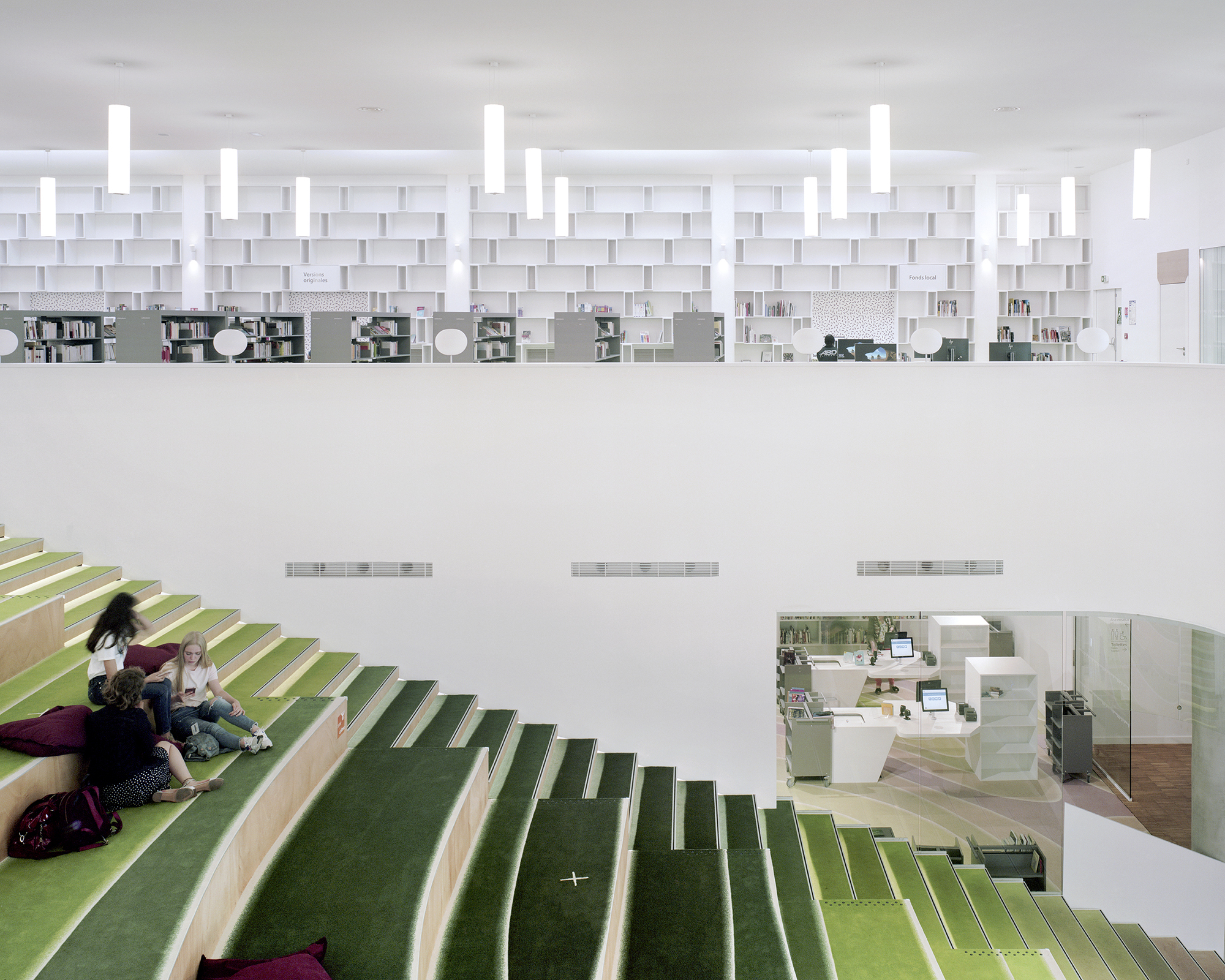图片[1]|LA BIB 敦刻尔克图书馆，感官式景观设计 / D’HOUNDT+BAJART Architects & Associates|ART-Arrakis | 建筑室内设计的创新与灵感