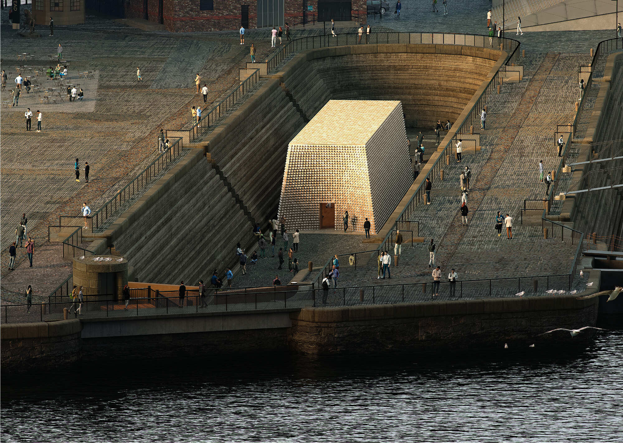 Asif Khan + Theaster Gates合作，公布利物浦滨水区改造方案|ART-Arrakis | 建筑室内设计的创新与灵感