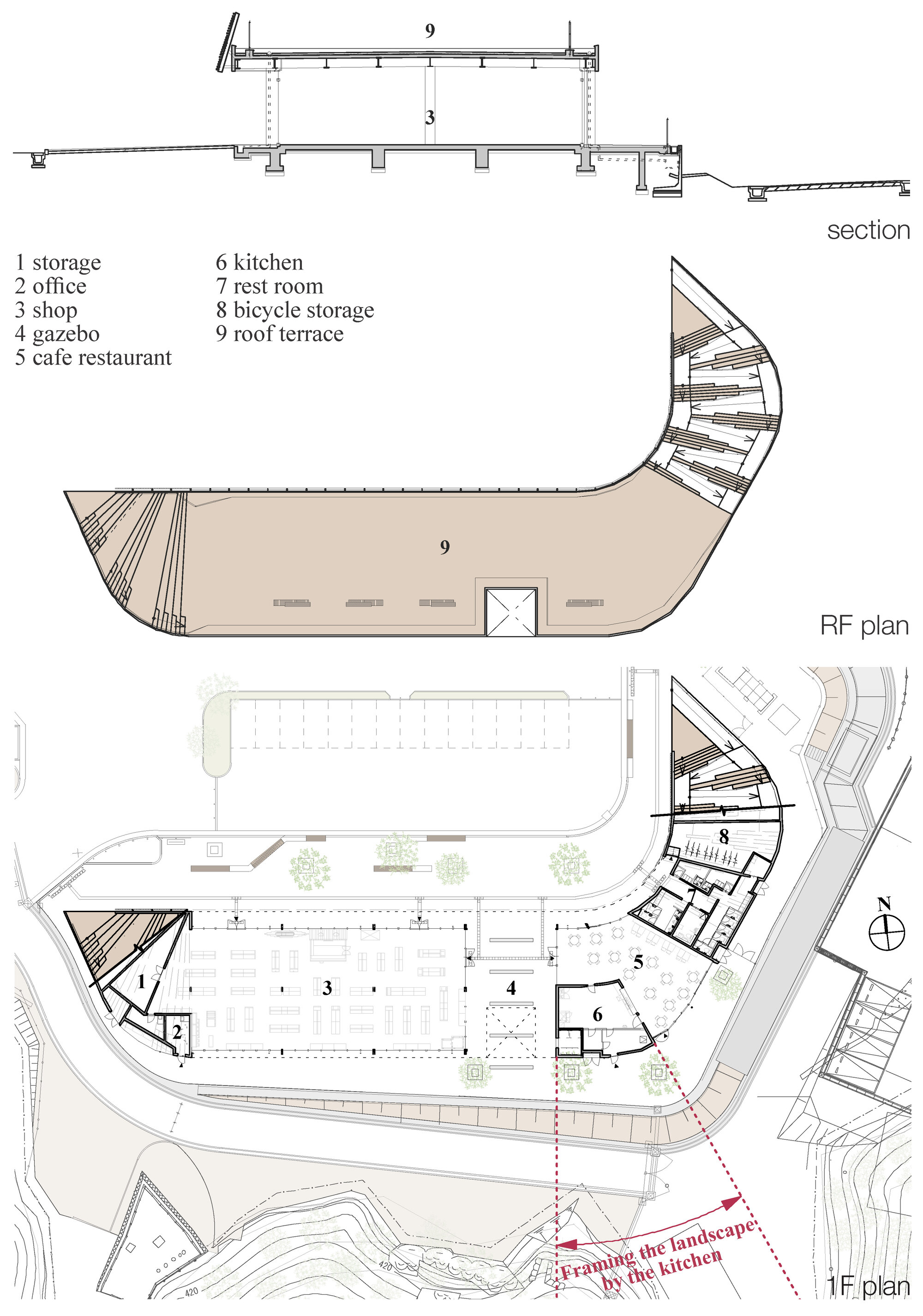 图片[3]|五箇山十字基地 / yHa Architects|ART-Arrakis | 建筑室内设计的创新与灵感