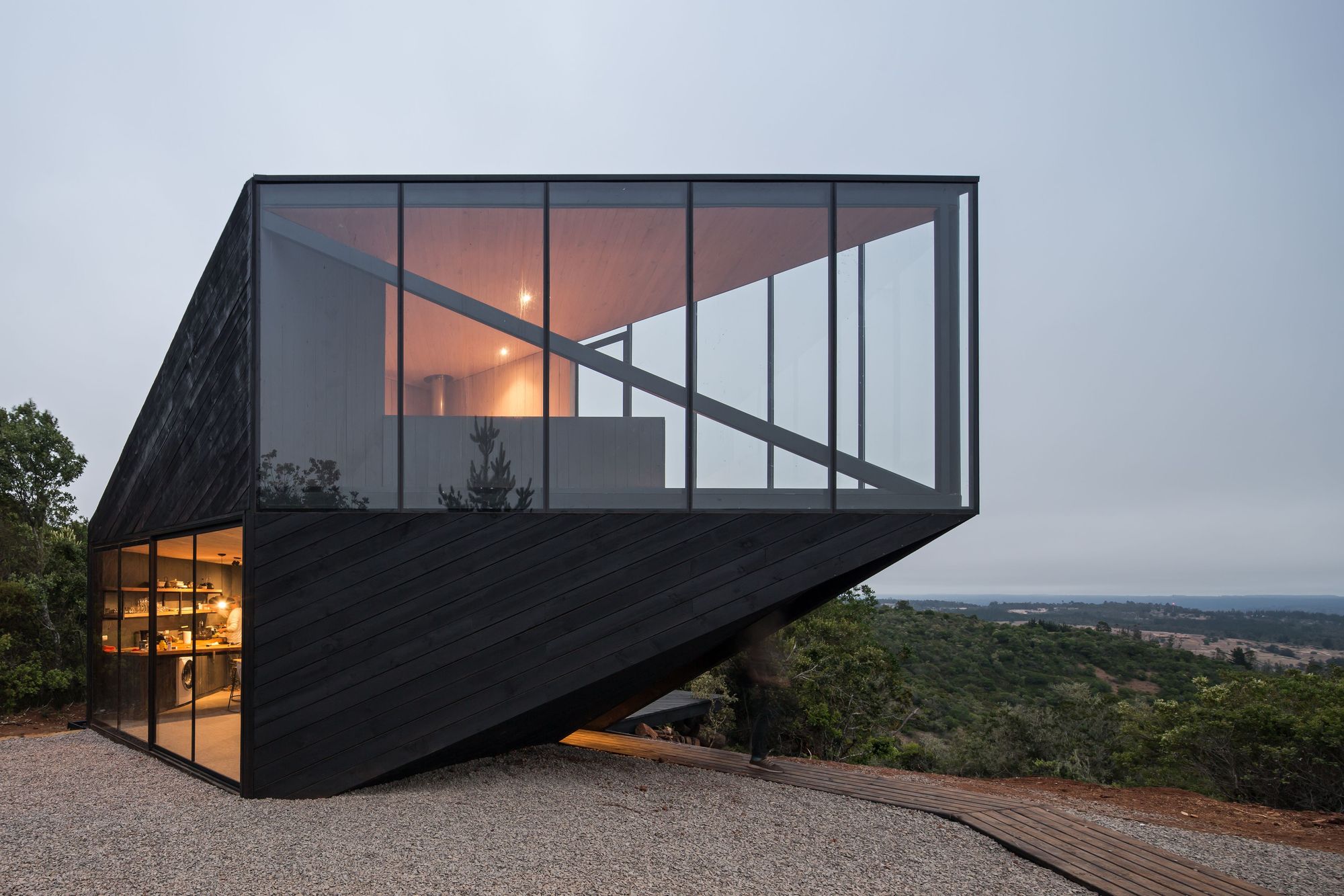 智利 Prebarco 住宅，海边悬浮之船 / 2DM|ART-Arrakis | 建筑室内设计的创新与灵感