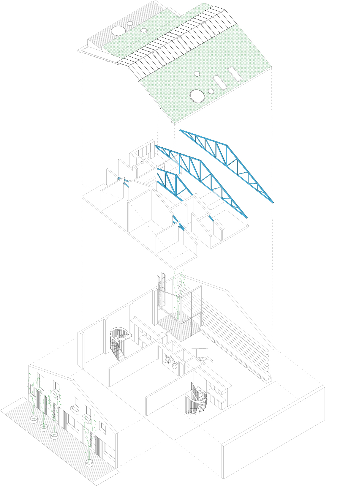 图片[3]|工业空间再利用 / RuizEsquíroz|ART-Arrakis | 建筑室内设计的创新与灵感