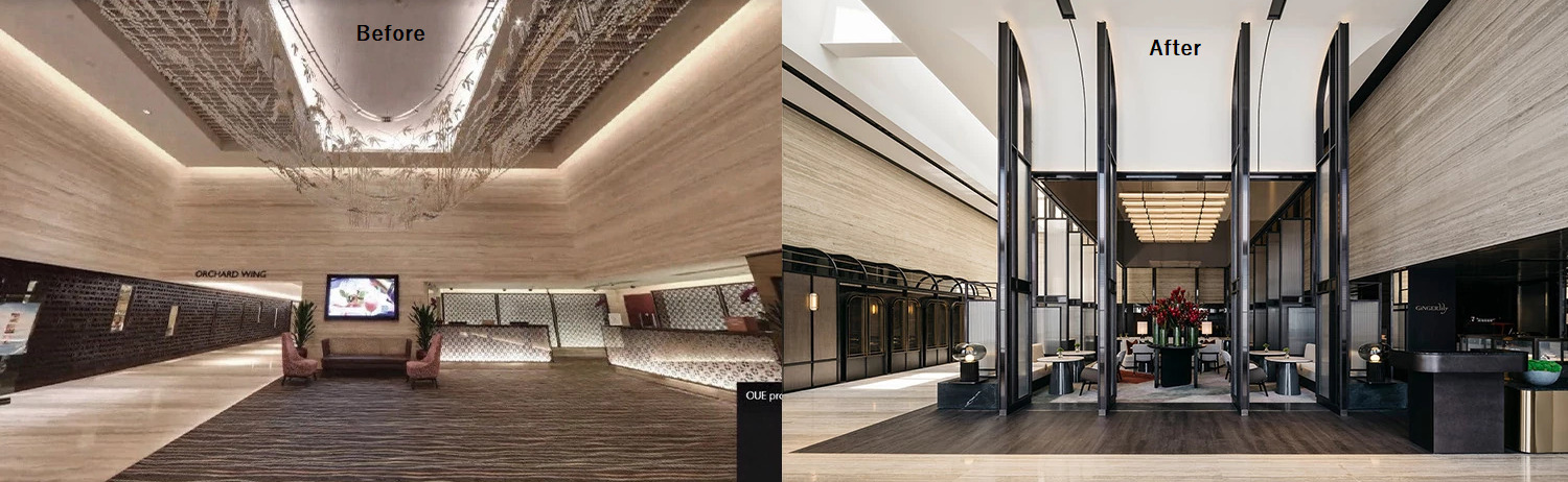 图片[1]|新加坡乌节希尔顿酒店，2022萧氏地毯设计奖获奖项目|ART-Arrakis | 建筑室内设计的创新与灵感