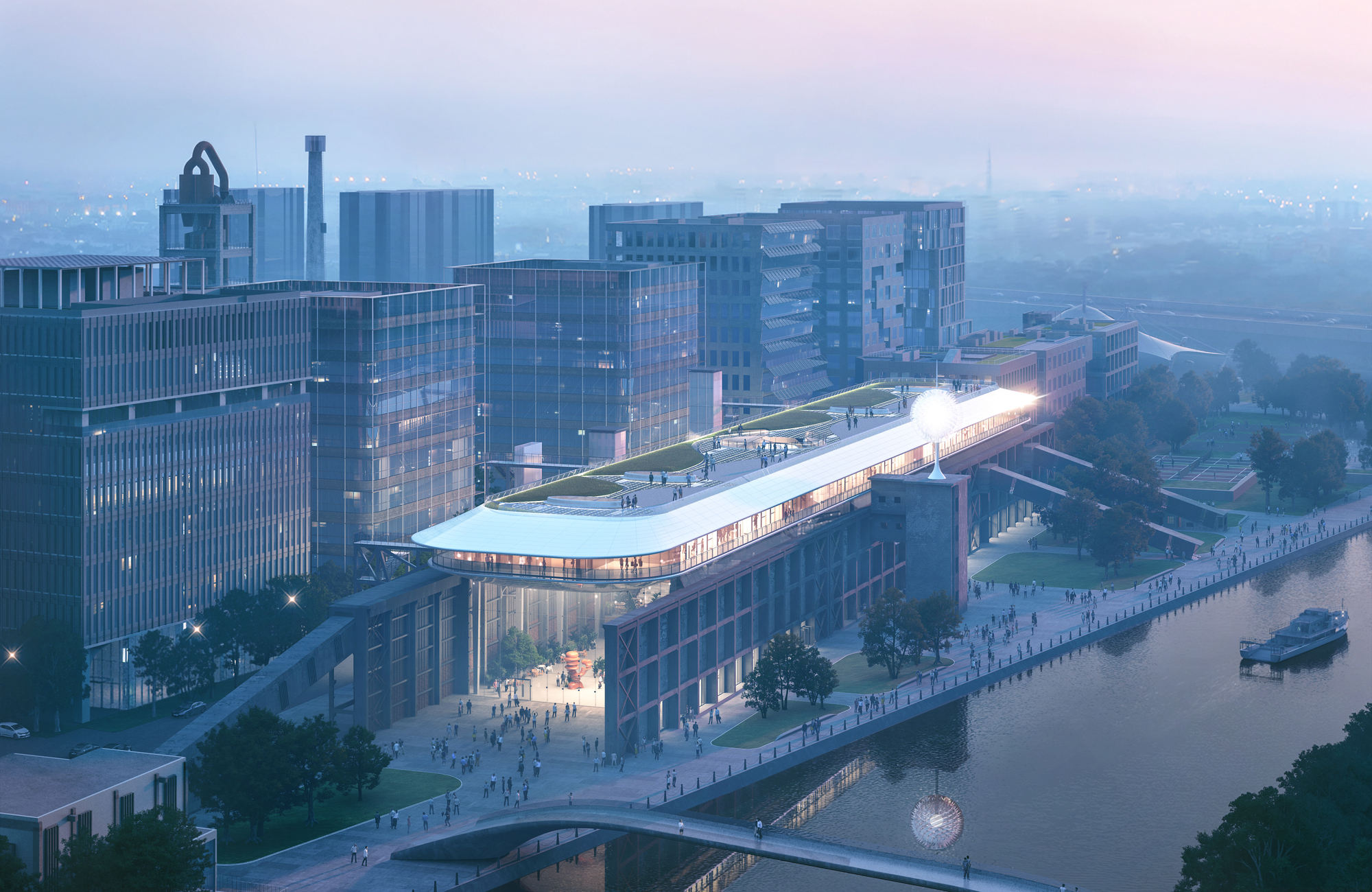 上海“方舟”，MAD公布‘张江水泥厂万米仓改造’方案|ART-Arrakis | 建筑室内设计的创新与灵感