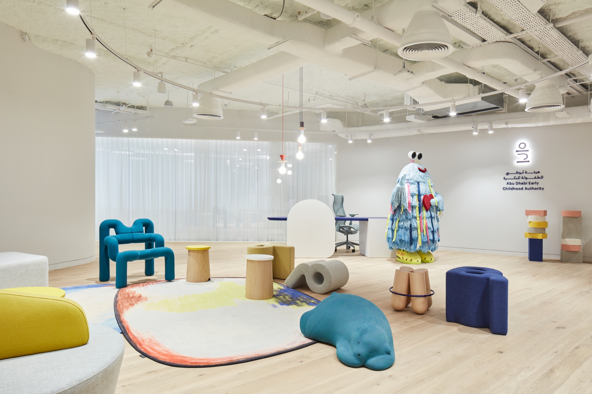 阿布扎比幼儿管理局|ART-Arrakis | 建筑室内设计的创新与灵感