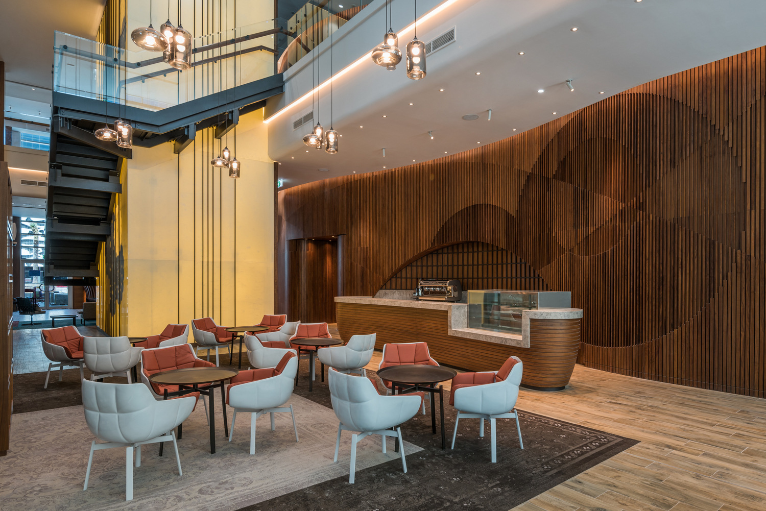 图片[4]|迪拜商务湾希尔顿双树酒店|ART-Arrakis | 建筑室内设计的创新与灵感