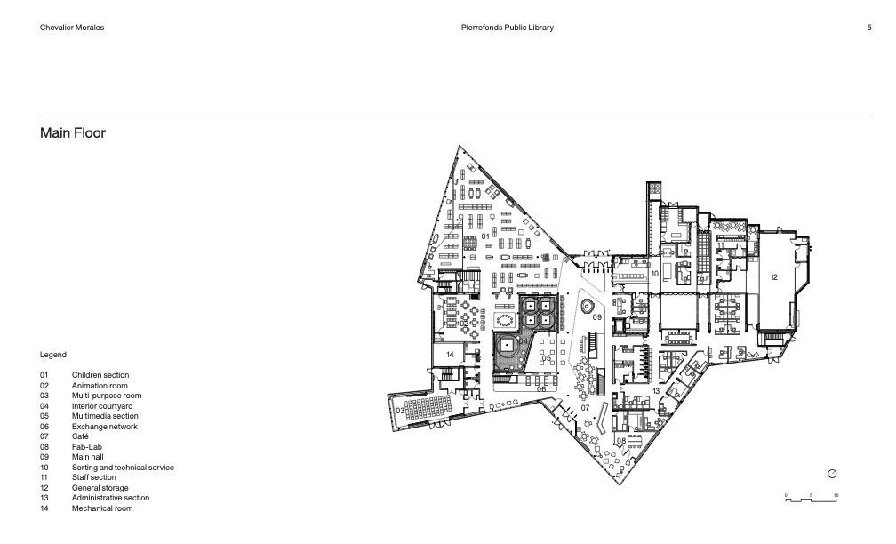 图片[3]|Pierrefonds 公共图书馆 / Chevalier Morales Architectes + DMA|ART-Arrakis | 建筑室内设计的创新与灵感