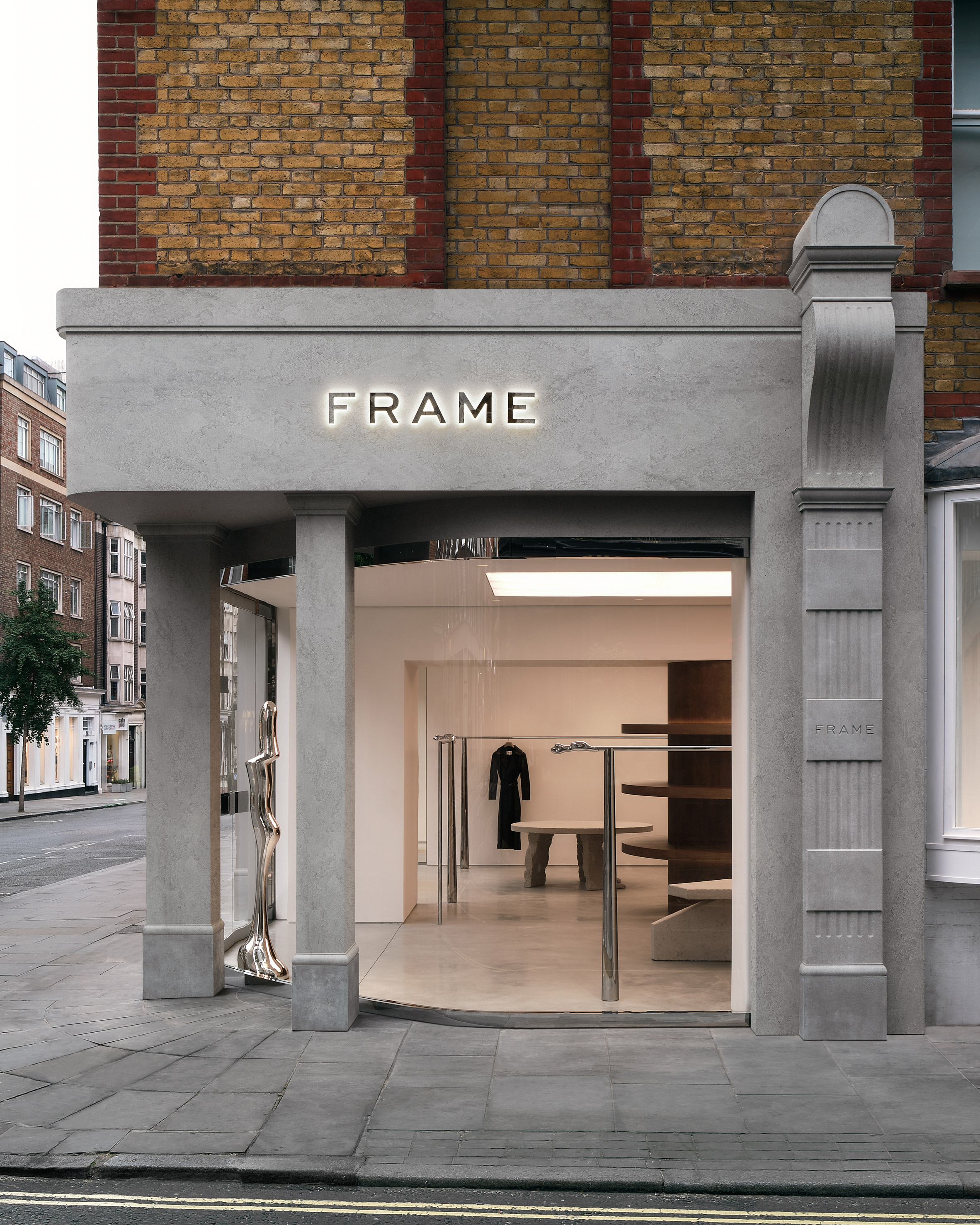 Studio FB为马里波恩的Frame商店打造画廊般的室内设计|ART-Arrakis | 建筑室内设计的创新与灵感