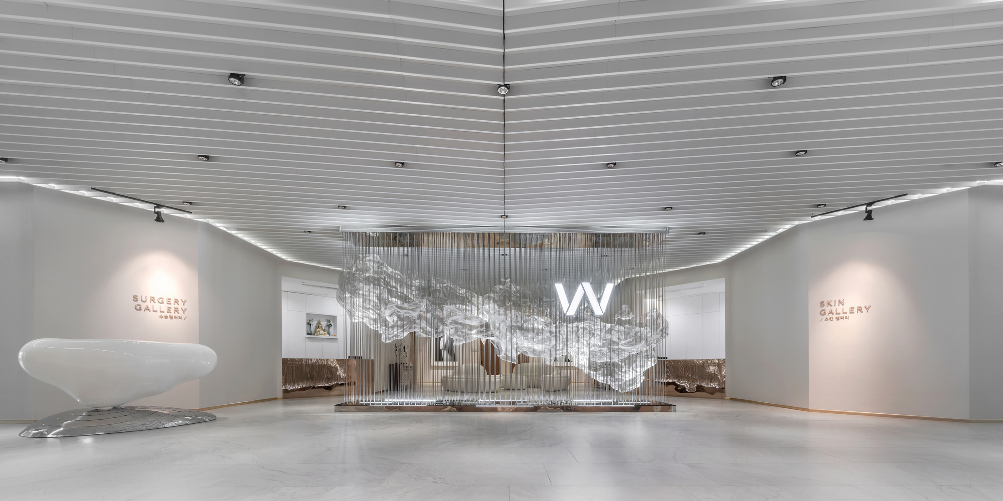 WONJIN美容外科画廊诊所|ART-Arrakis | 建筑室内设计的创新与灵感