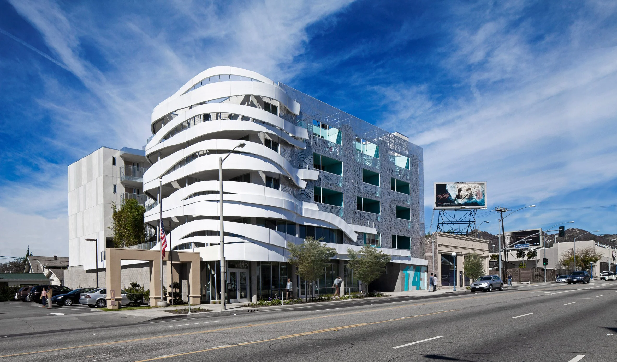 西好莱坞的拉布雷亚经济适用房是对装饰艺术的现代演绎|ART-Arrakis | 建筑室内设计的创新与灵感