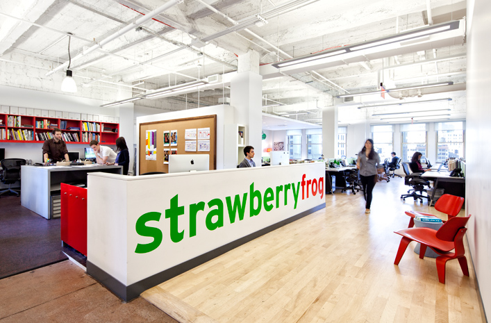 草莓蛙办公室——纽约市|ART-Arrakis | 建筑室内设计的创新与灵感