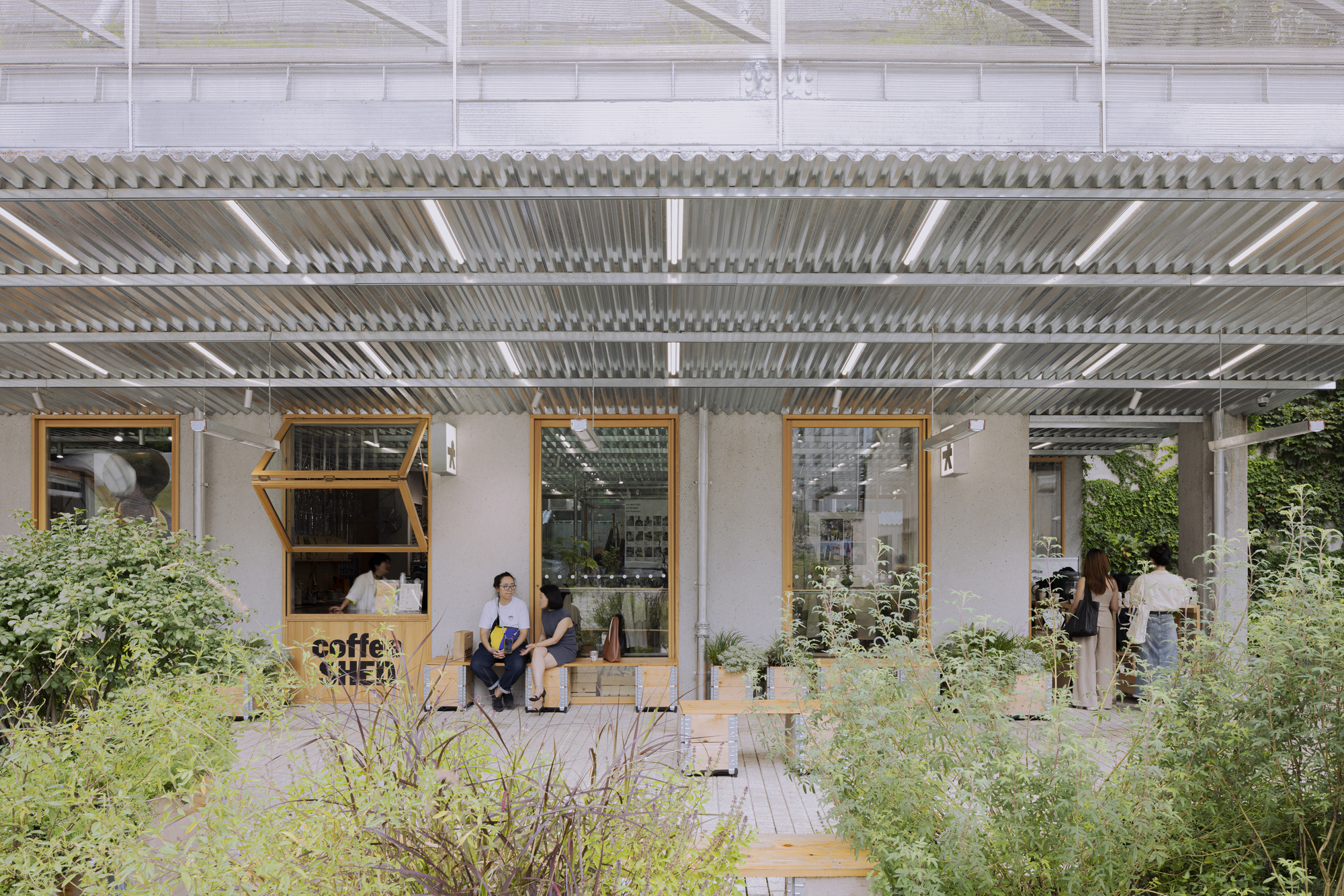 图片[4]|coffea SHED上生新所店 / 小大建筑|ART-Arrakis | 建筑室内设计的创新与灵感
