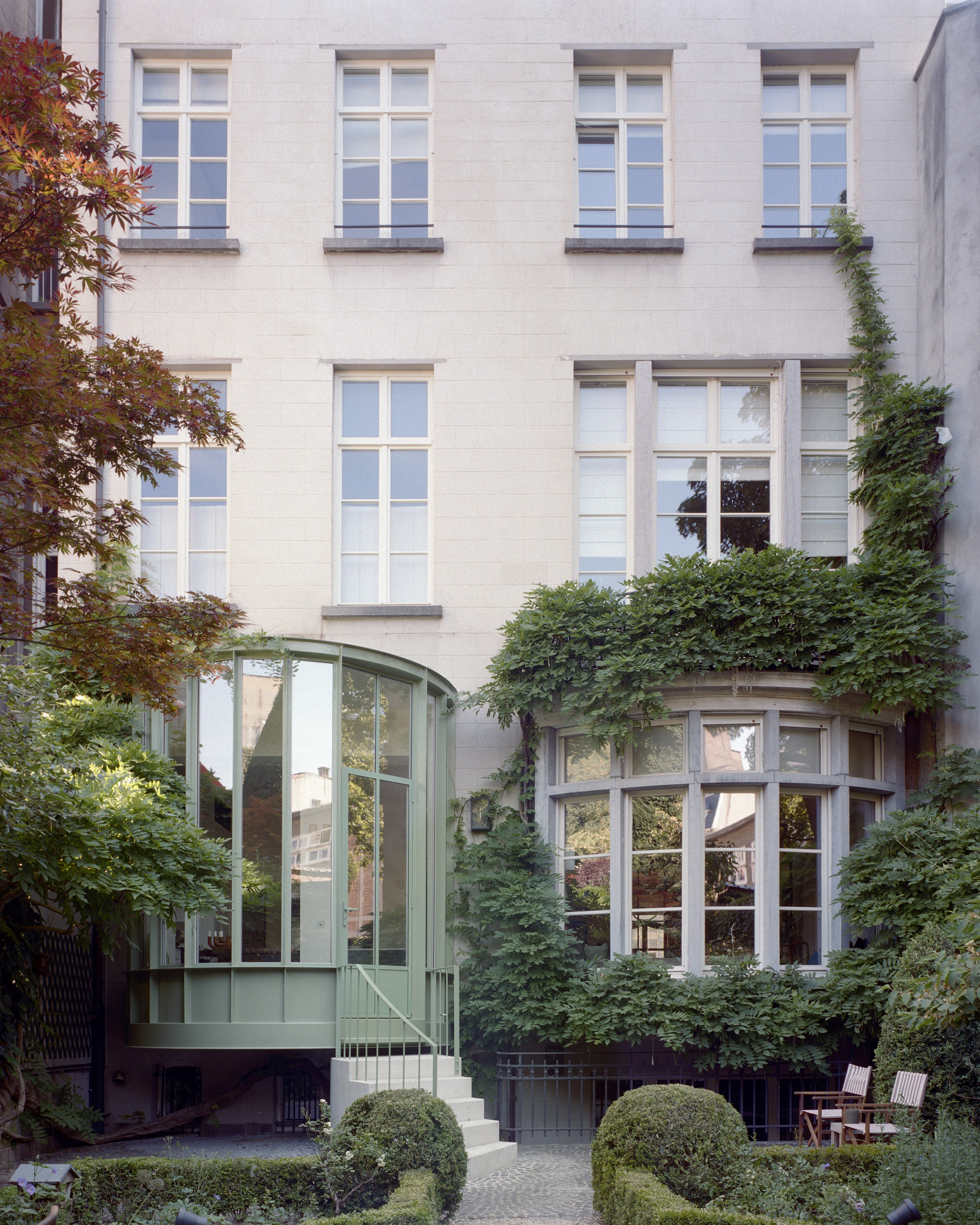 Mamout为布鲁塞尔的联排别墅增加了“尽可能小的扩建”|ART-Arrakis | 建筑室内设计的创新与灵感