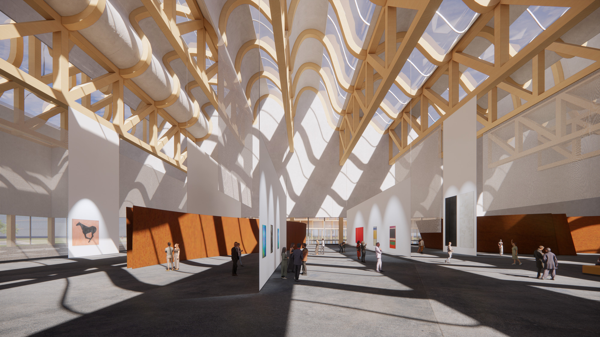 图片[1]|Steven Holl 赢得‘地拉那阿尔巴尼亚世博中心’设计竞赛|ART-Arrakis | 建筑室内设计的创新与灵感